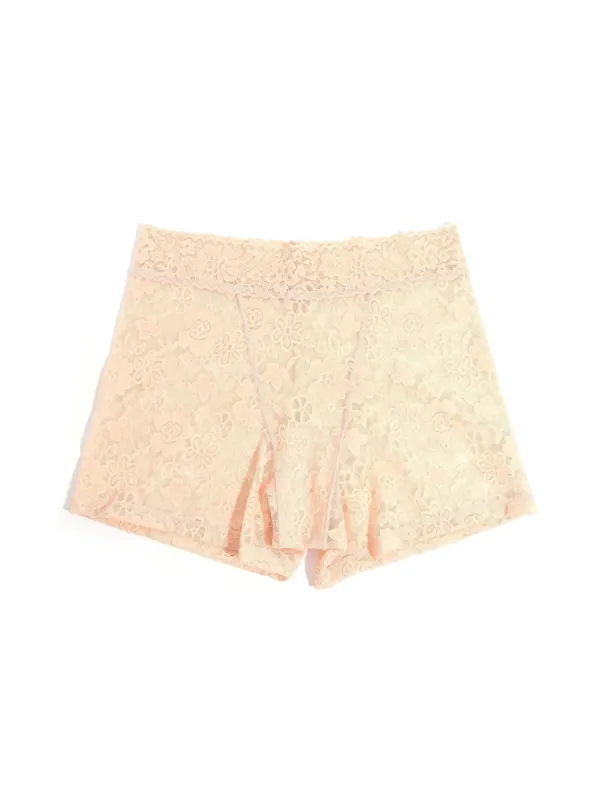 Daily Lace™ Boxer Brief Vanilla sold by Hanky Panky