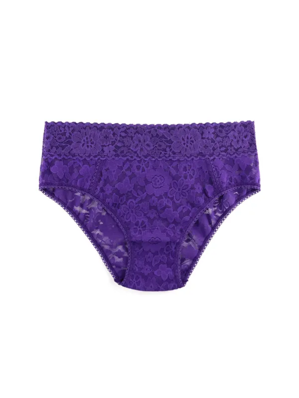Daily Lace™ Cheeky Brief Cassis Purple sold by Hanky Panky