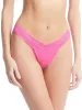 DreamEase™ Low Rise Thong Kiss From A Rose Pink sold by Hanky Panky