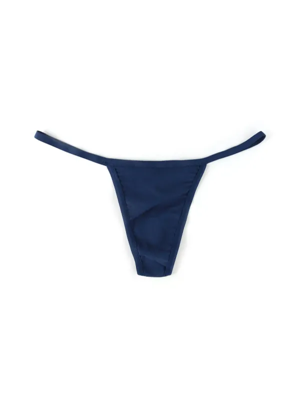 BreatheSoft™ G-String Nightshade Blue sold by Hanky Panky