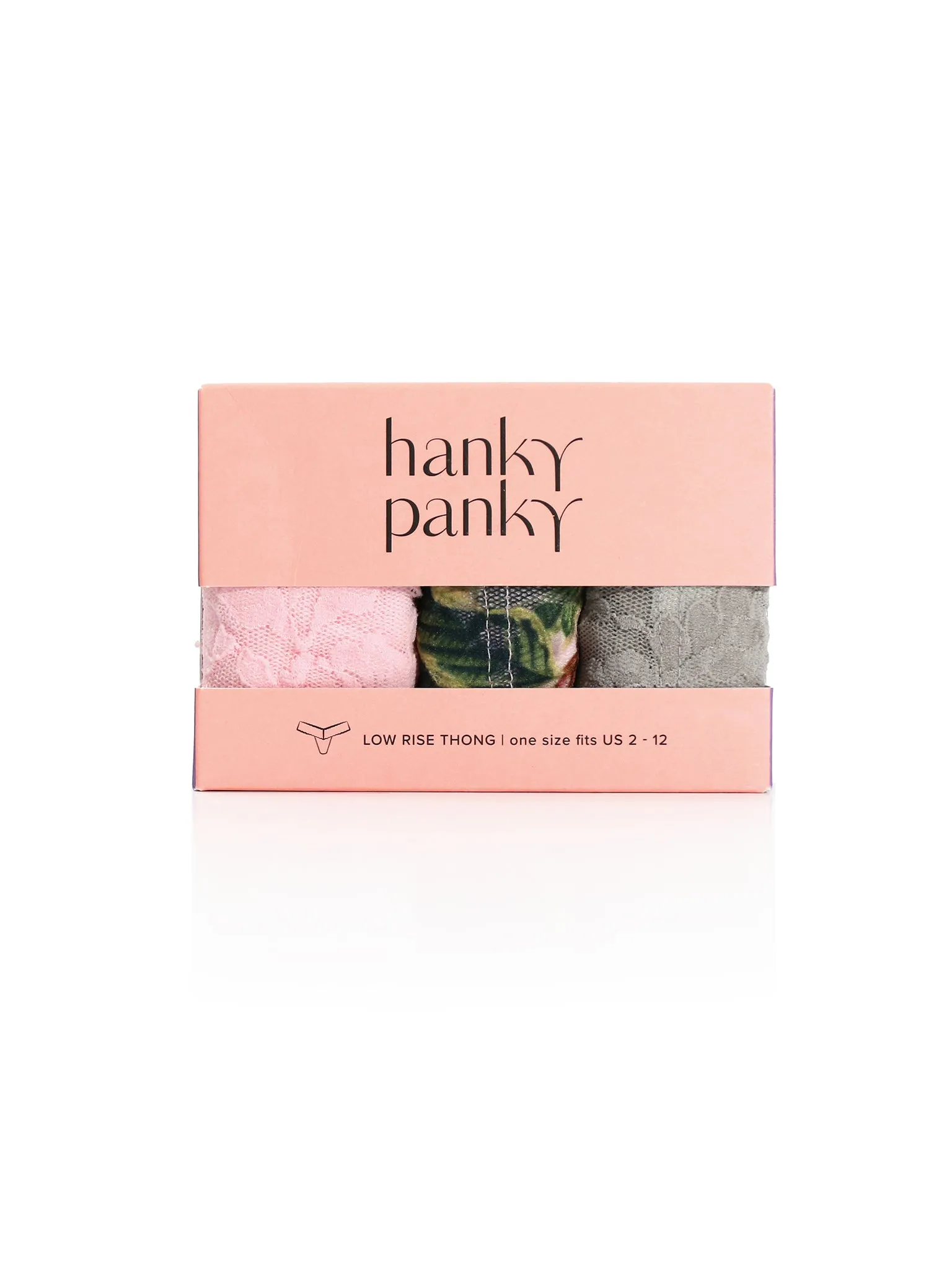 3 Pack Low Rise Thongs French Garden Sale sold by Hanky Panky product image thumbnail 3
