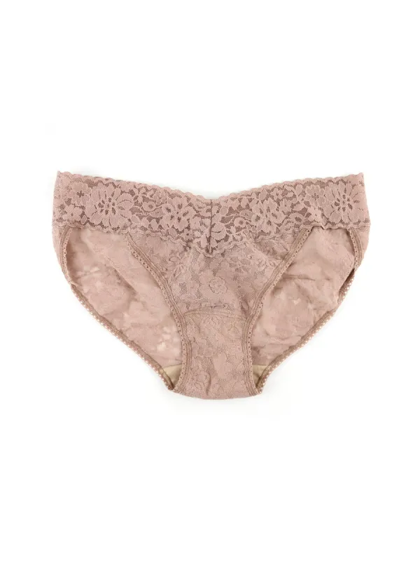Daily Lace™ V-Kini Taupe sold by Hanky Panky