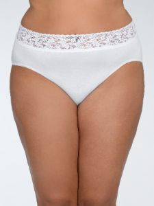 Plus Size Supima® Cotton French Brief sold by Hanky Panky