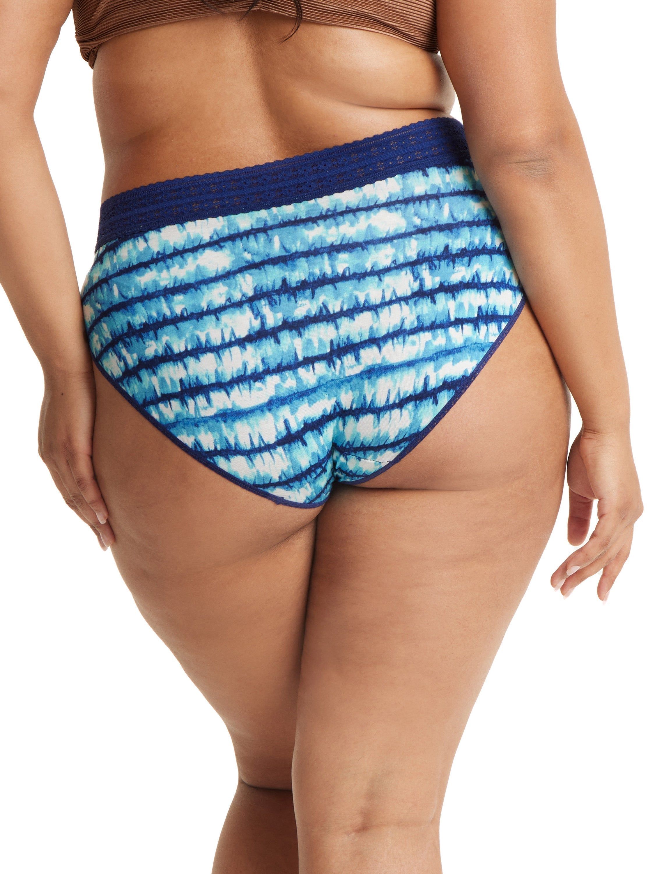Plus Size DreamEase™ Printed French Brief Exclusive sold by Hanky Panky product image thumbnail 3