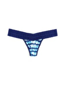 Printed DreamEase™ Low Rise Thong sold by Hanky Panky