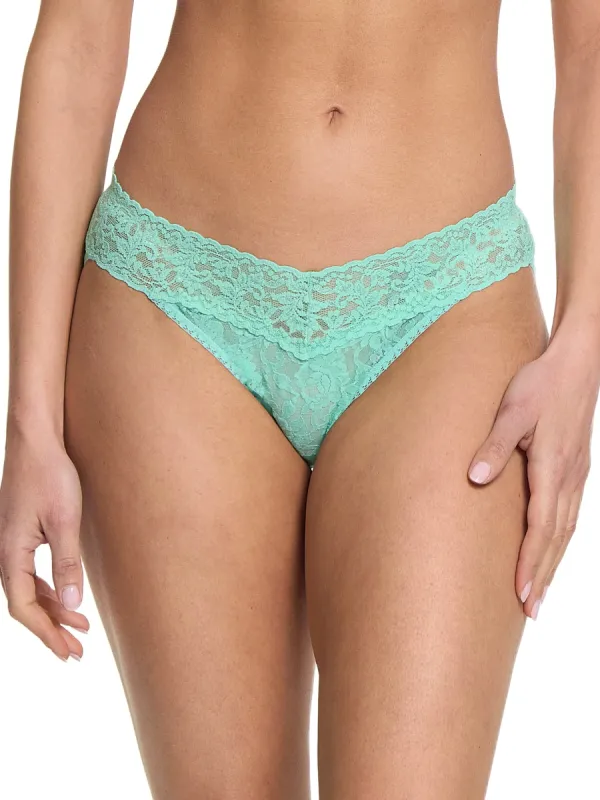 Signature Lace V-Kini Tulum Green Sale sold by Hanky Panky