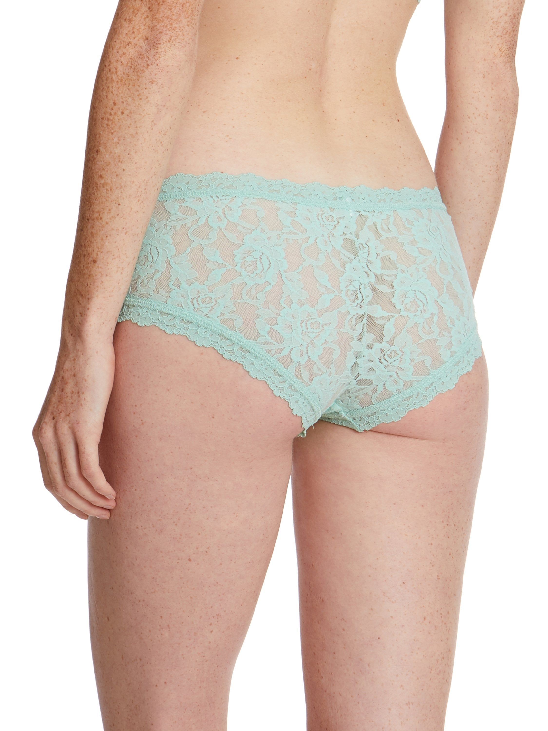 Signature Lace Boyshort Mint Spring Green sold by Hanky Panky product image thumbnail 3