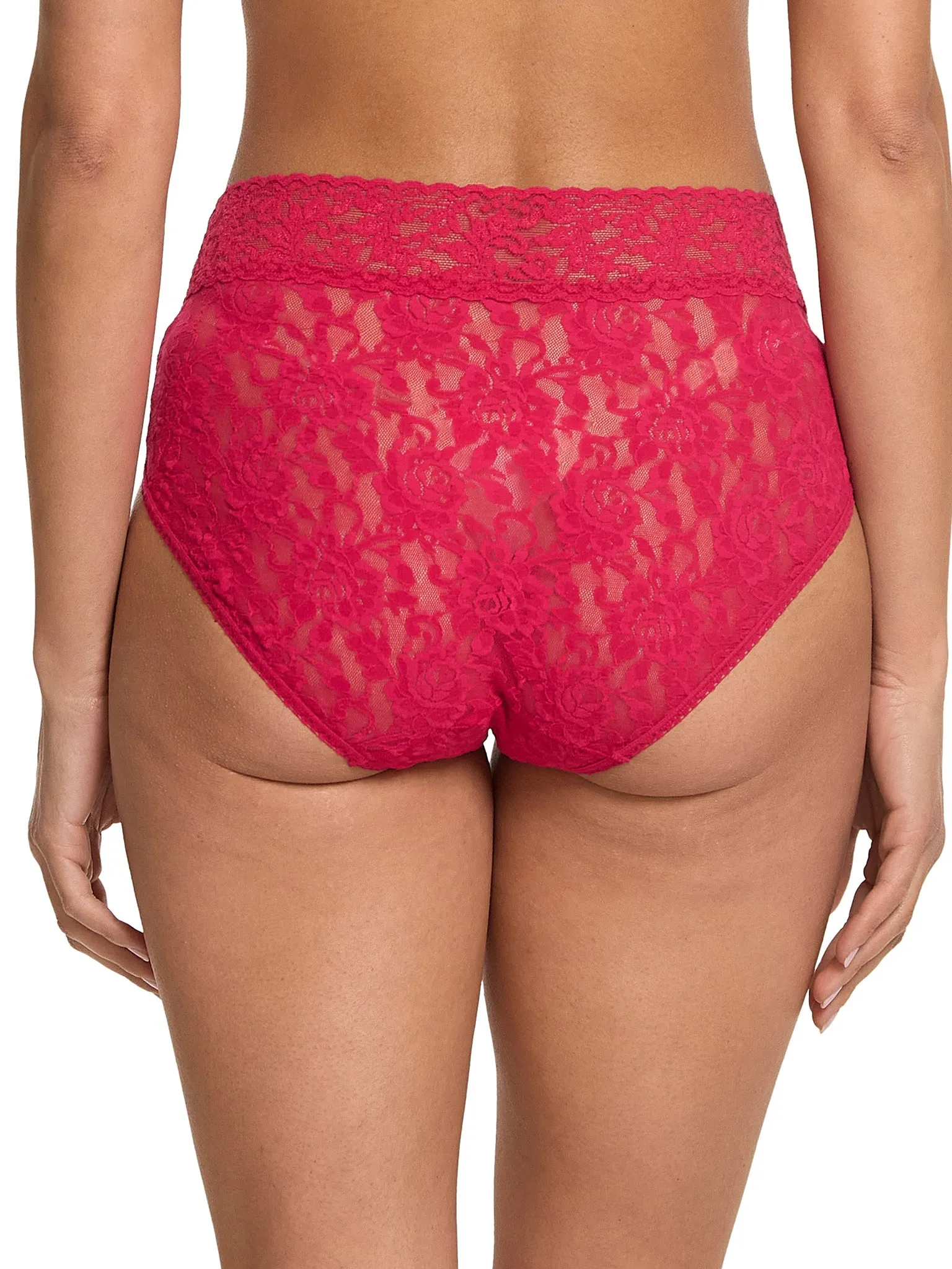 Signature Lace® French Brief Beet Juice Red Sale sold by Hanky Panky product image thumbnail 2