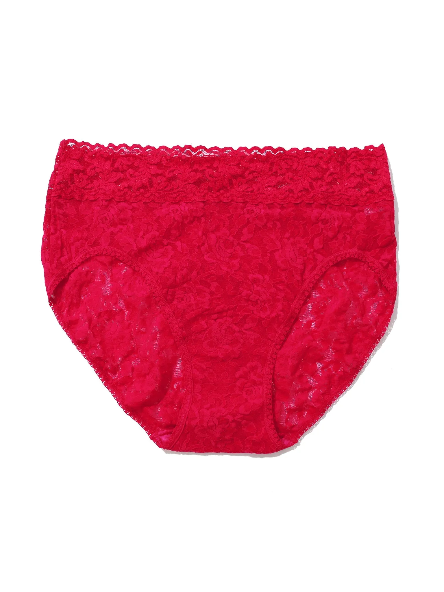 Signature Lace® French Brief Beet Juice Red Sale sold by Hanky Panky product image thumbnail 3