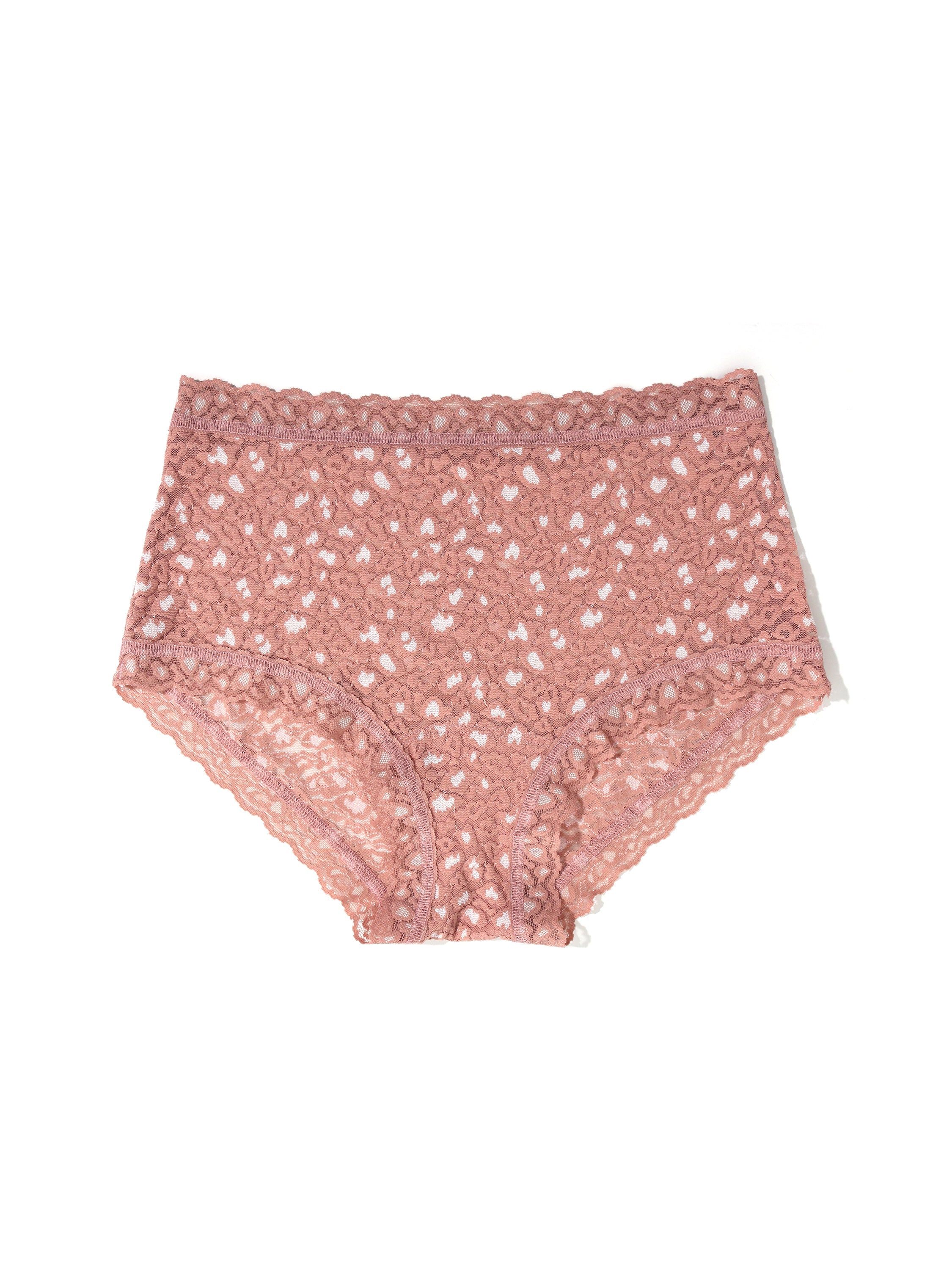 Cross-Dyed Leopard High Rise Boyshort sold by Hanky Panky