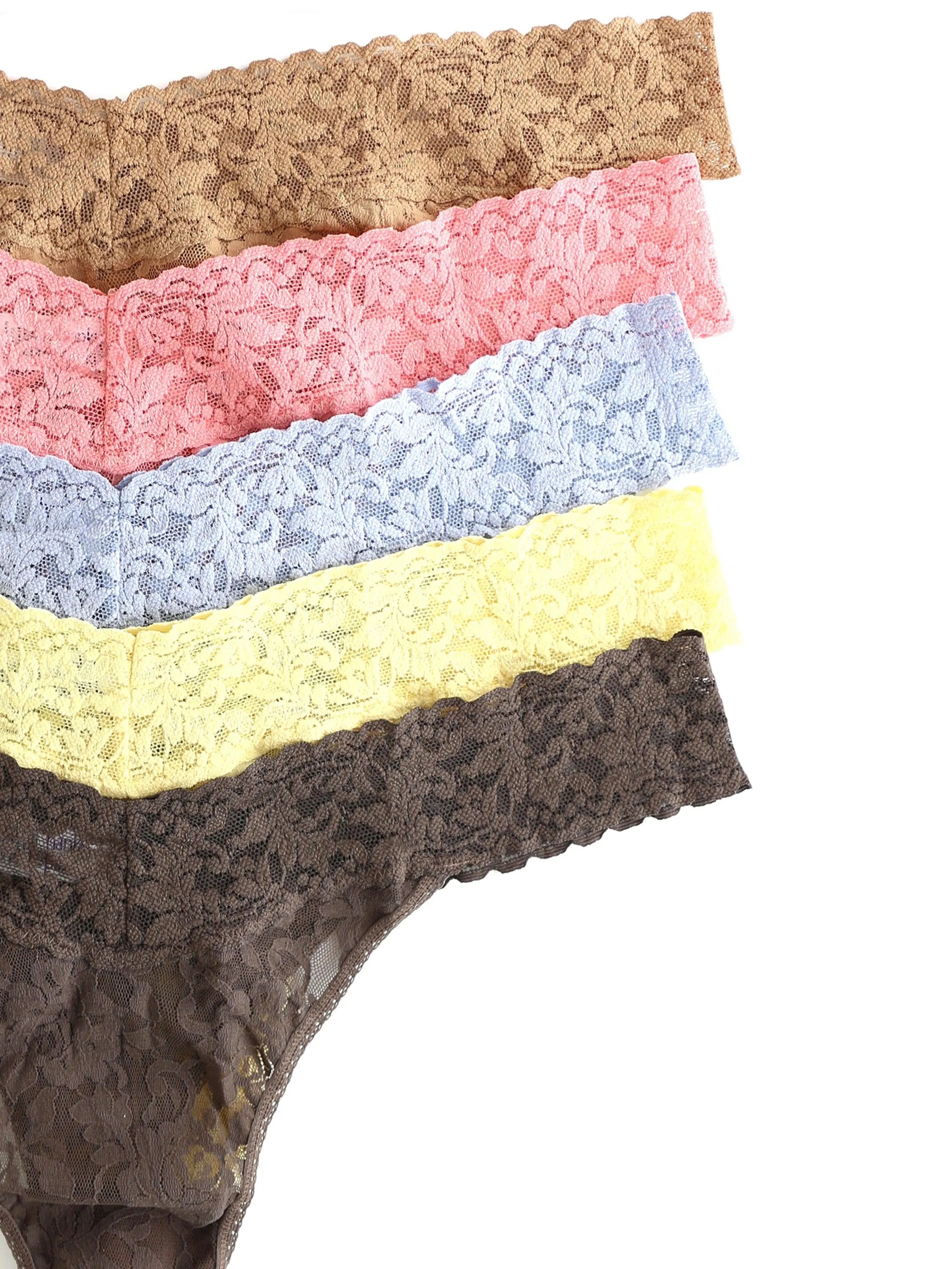 5 Pack Plus Size Original Rise Thongs sold by Hanky Panky product image thumbnail 2