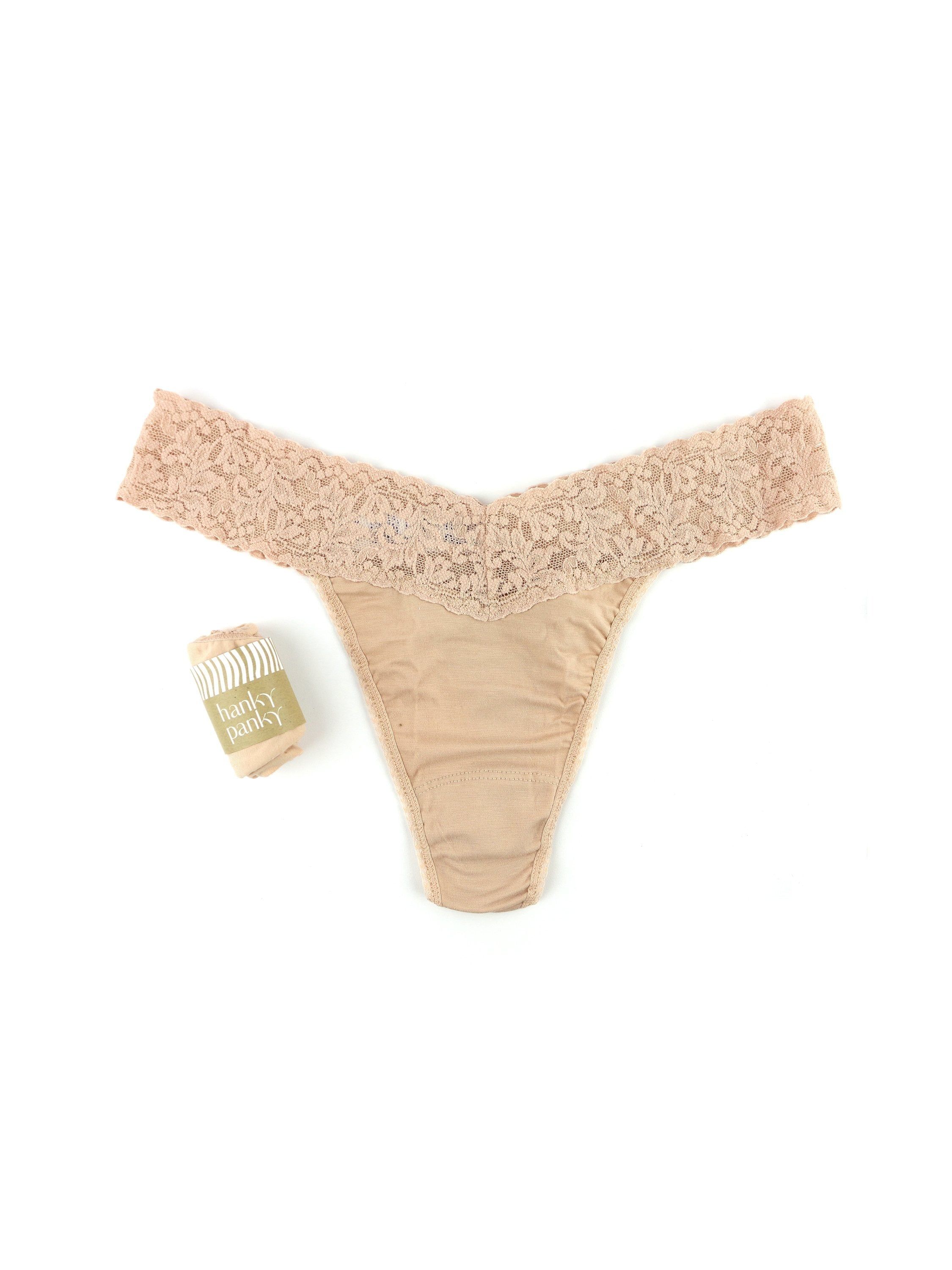 Supima® Cotton Original Rise Thong sold by Hanky Panky product image thumbnail 8