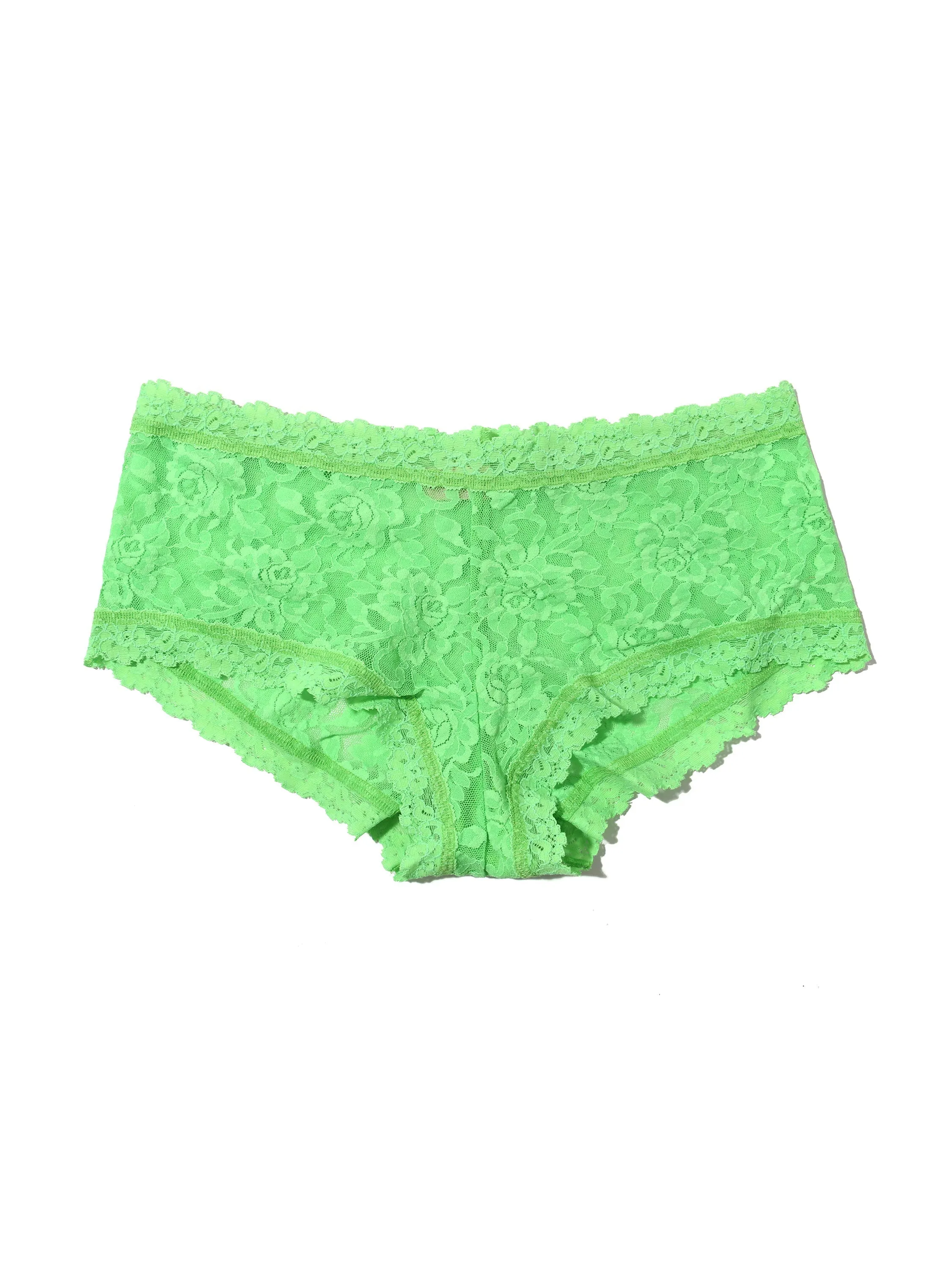 Signature Lace Boyshort Kiwi Punch Green Sale sold by Hanky Panky product image thumbnail 5