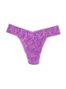 Signature Lace Original Rise Thong Violet Haze Purple Sale sold by Hanky Panky