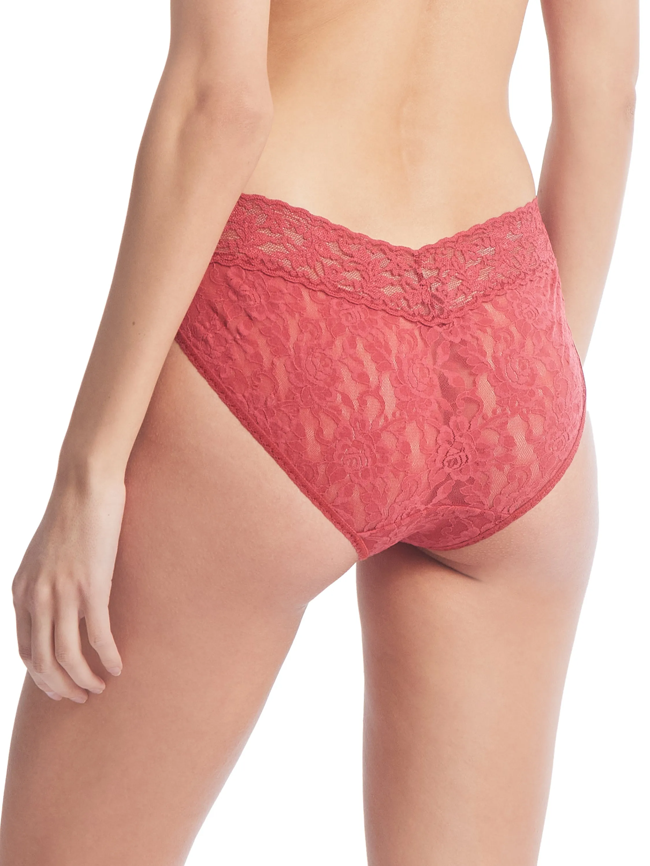 Signature Lace V-Kini Burnt Sienna Red sold by Hanky Panky product image thumbnail 2