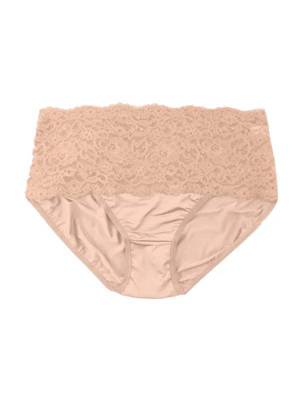 Silky Skin High Rise Panty Mocha sold by Hanky Panky