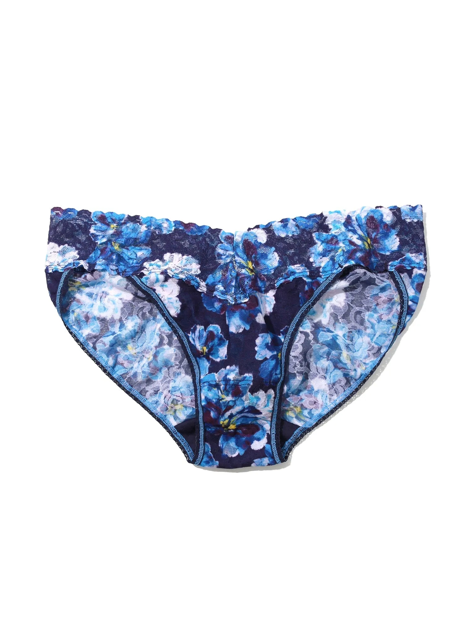 Printed Signature Lace V-Kini Nightfall Purple Sale sold by Hanky Panky product image thumbnail 3