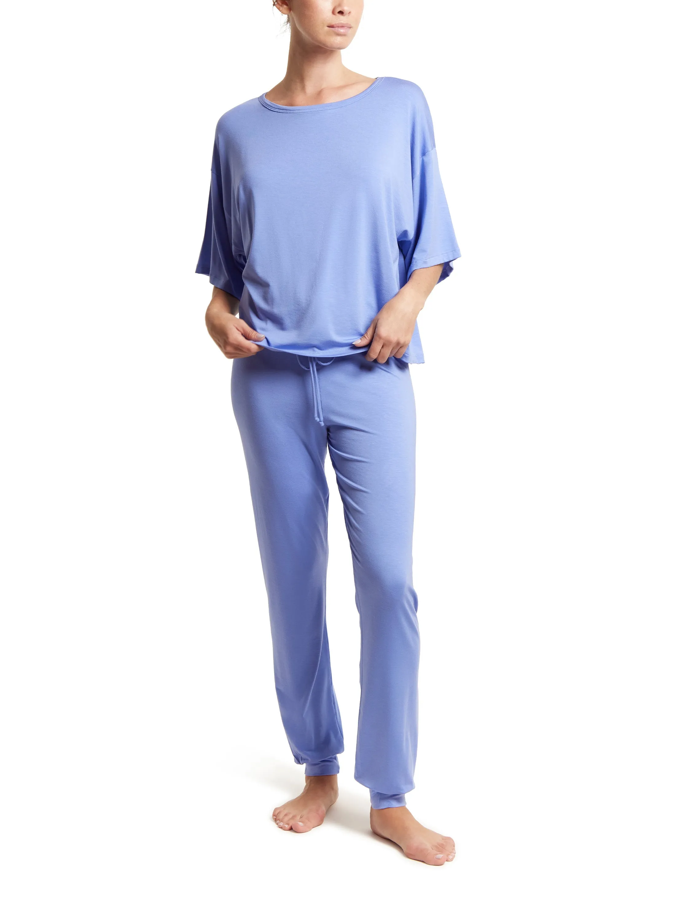 Unwind Tee Cool Water Blue Sale sold by Hanky Panky product image thumbnail 3