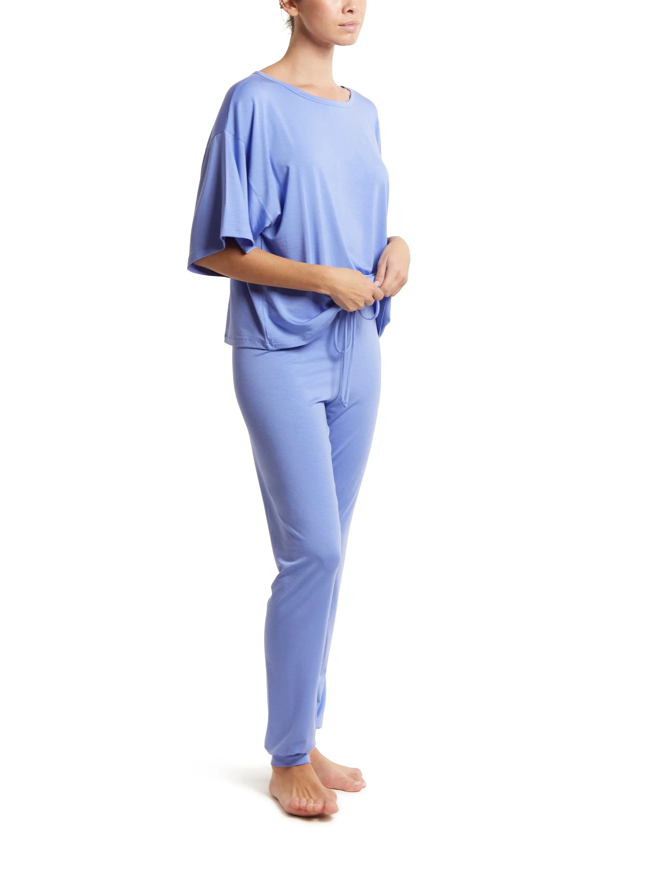 Unwind Tee Cool Water Blue Sale sold by Hanky Panky product image thumbnail 4