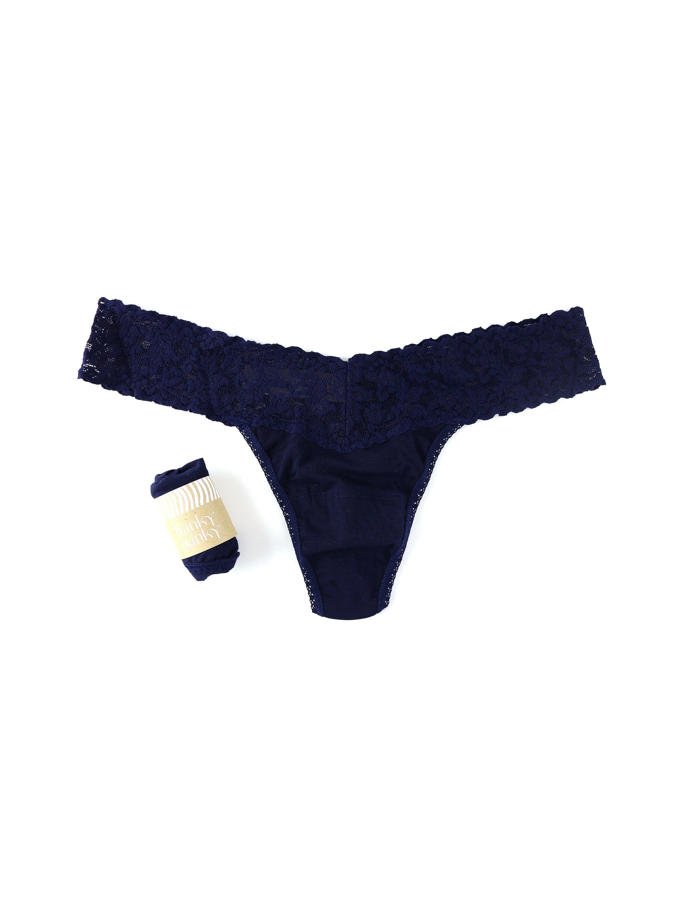 Supima® Cotton Low Rise Thong sold by Hanky Panky product image thumbnail 6