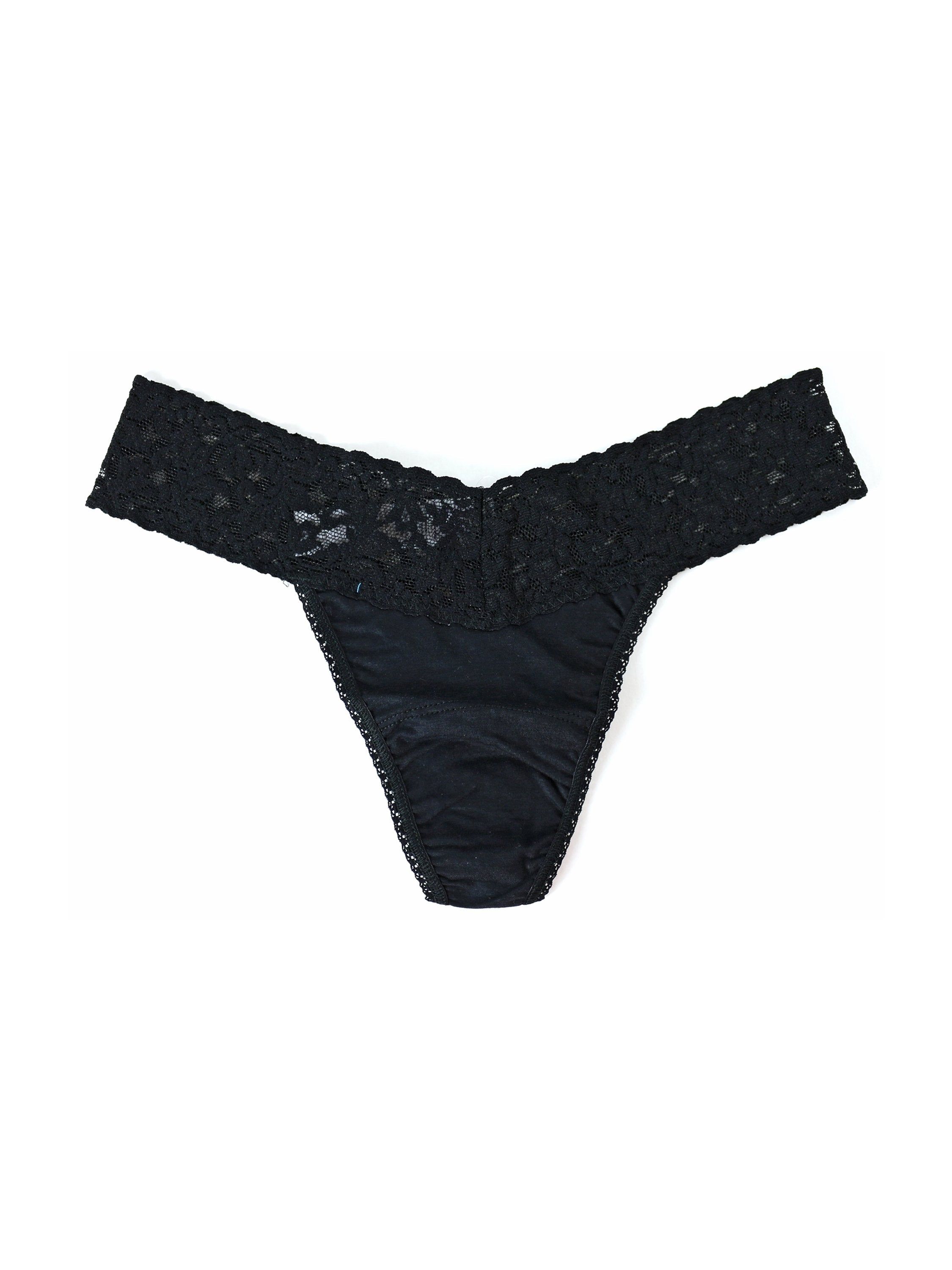 Supima® Cotton Low Rise Thong sold by Hanky Panky