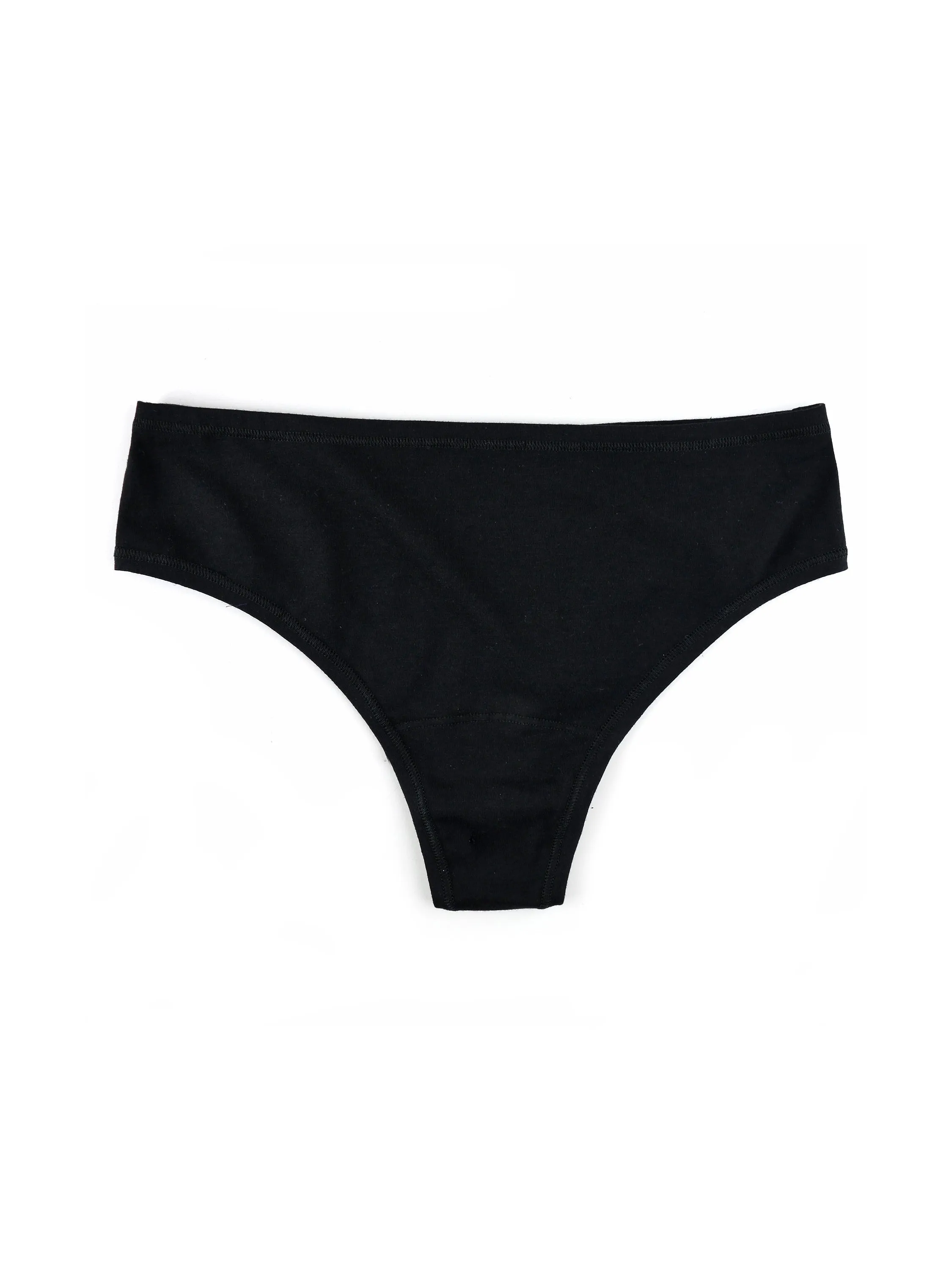 PlayStretch™ Natural Rise Thong Black sold by Hanky Panky product image thumbnail 3