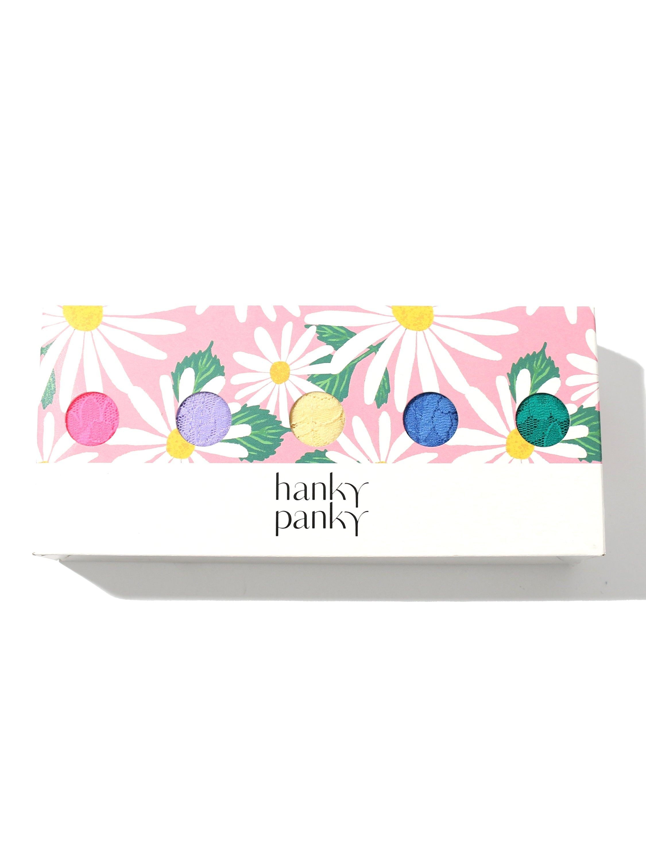 5 Pack Signature Lace Low Rise Thongs in Printed Box Sale sold by Hanky Panky product image thumbnail 3