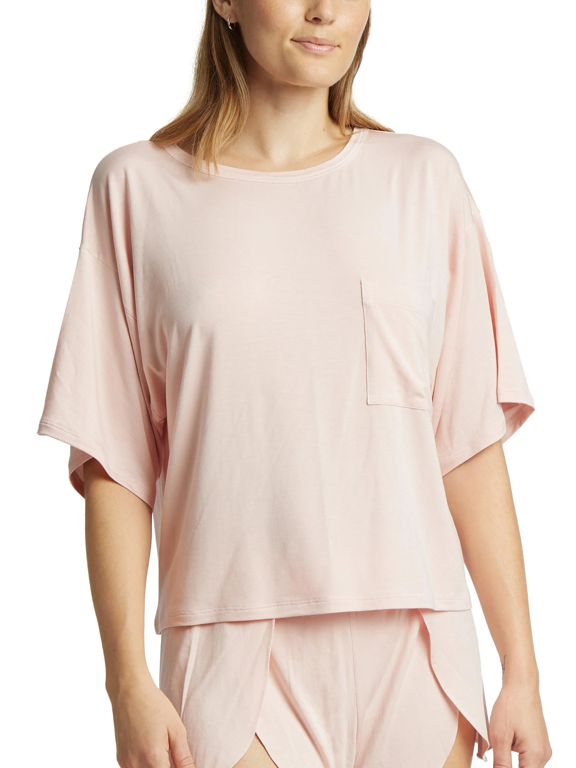 Unwind Oversized T-Shirt Exclusive Sweet Chamomile Sale sold by Hanky Panky