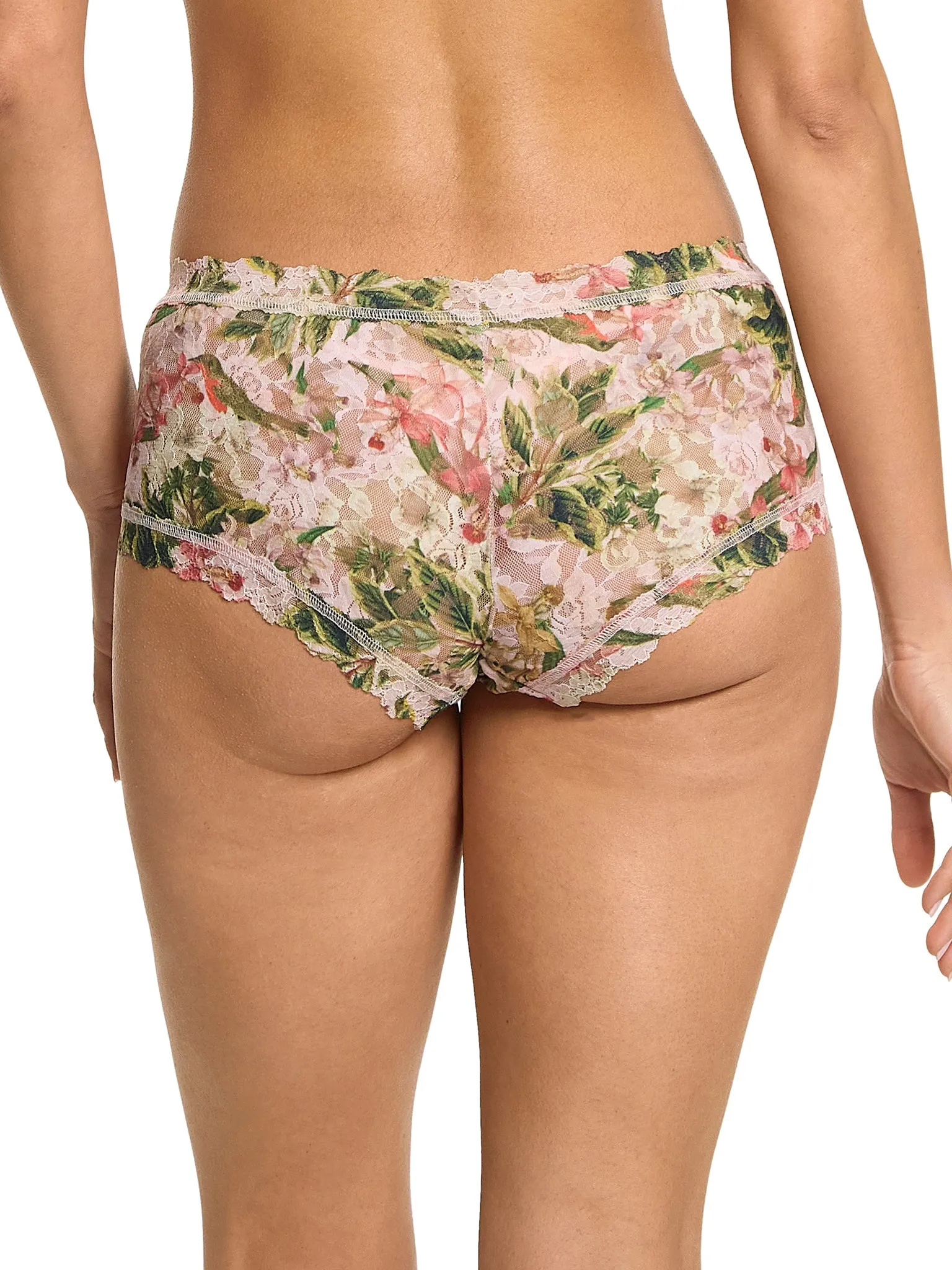 Printed Signature Lace® Boyshort French Garden Sale sold by Hanky Panky product image thumbnail 2