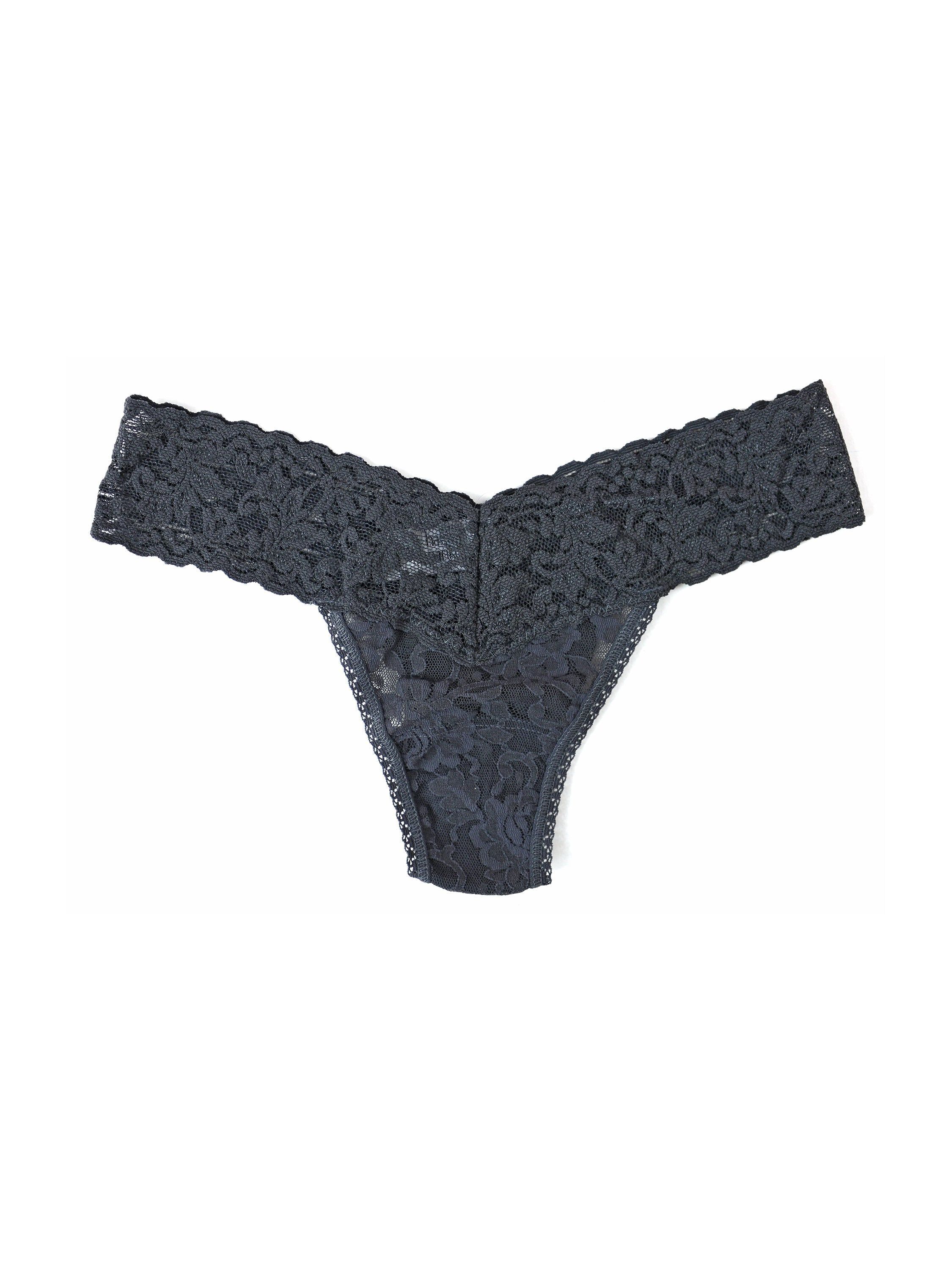 Petite Size Signature Lace Low Rise Thong sold by Hanky Panky product image thumbnail 16