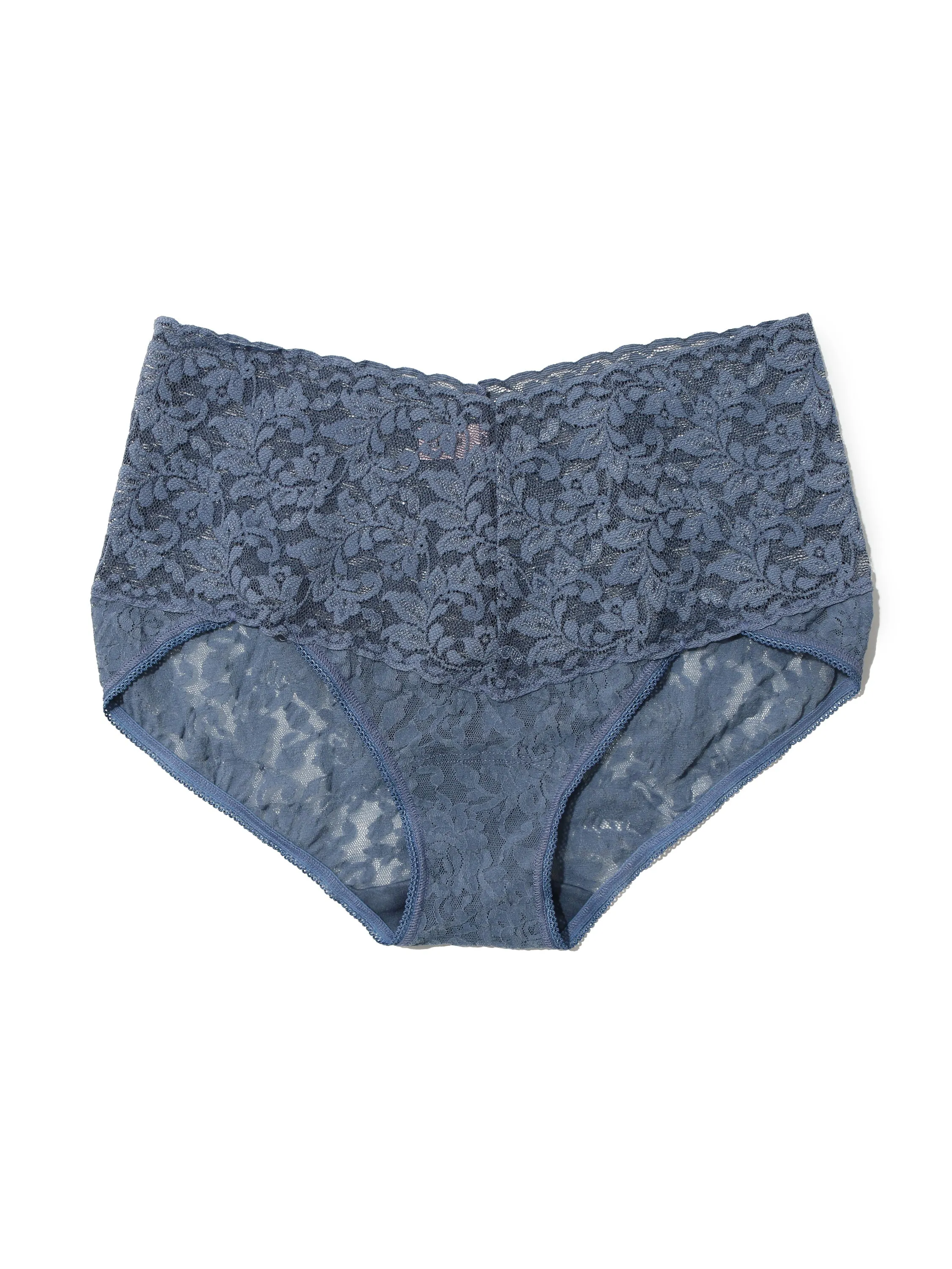 Retro Lace V-Kini Tour Guide Blue Sale sold by Hanky Panky product image thumbnail 2
