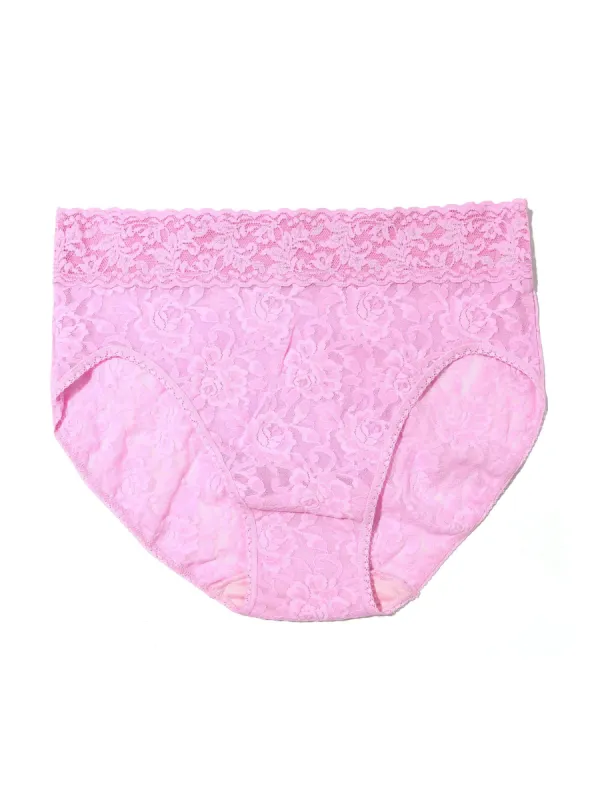 Signature Lace French Brief Cotton Candy Pink Sale sold by Hanky Panky