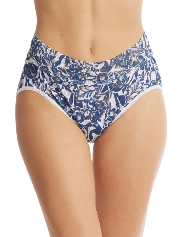 Printed Signature Lace French Brief Sketchbook Floral Sale sold by Hanky Panky