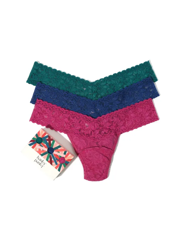 Holiday 3 Pack Low Rise Thongs Sale sold by Hanky Panky