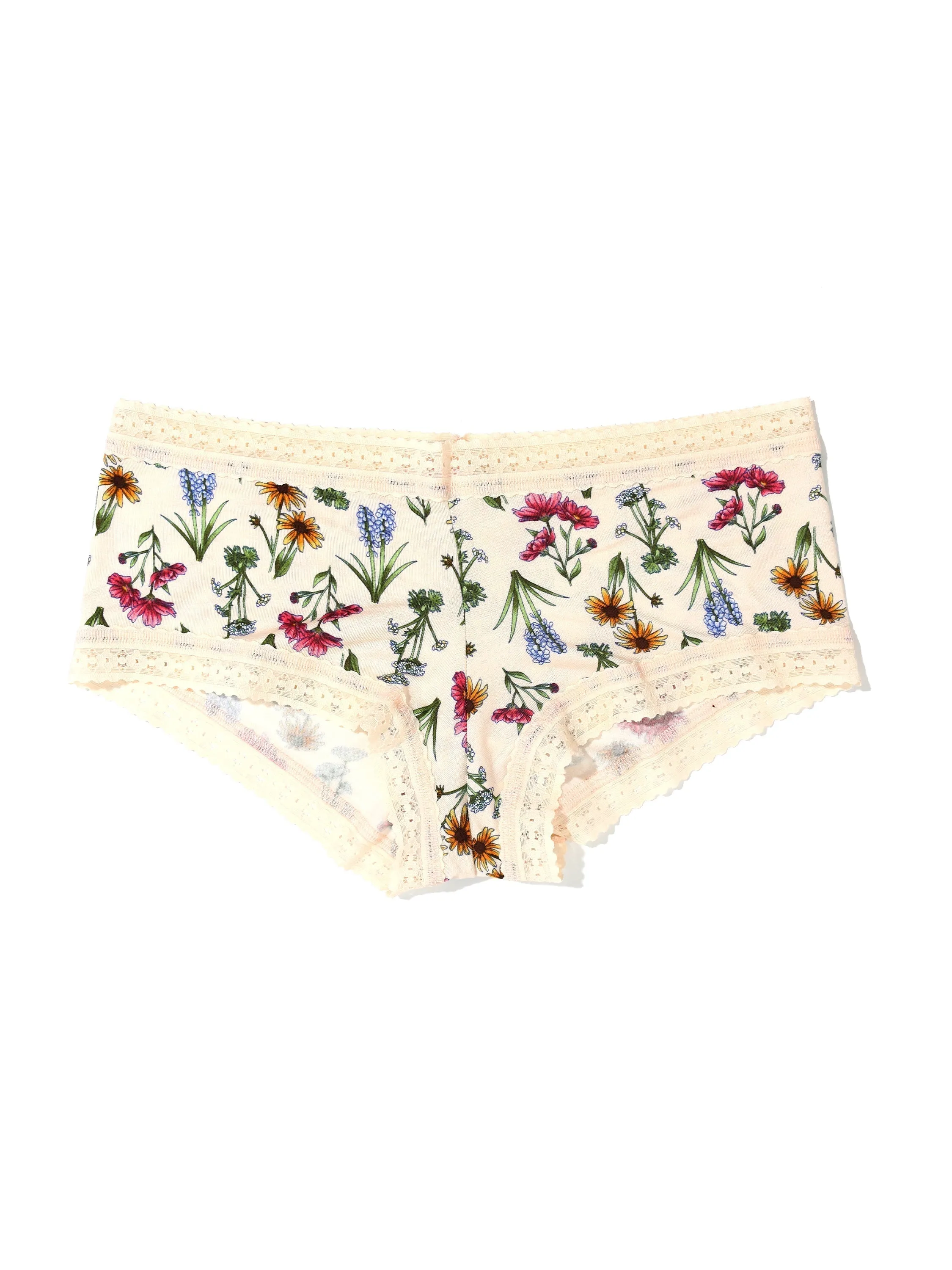 Printed DreamEase™ Boyshort Flourish sold by Hanky Panky
