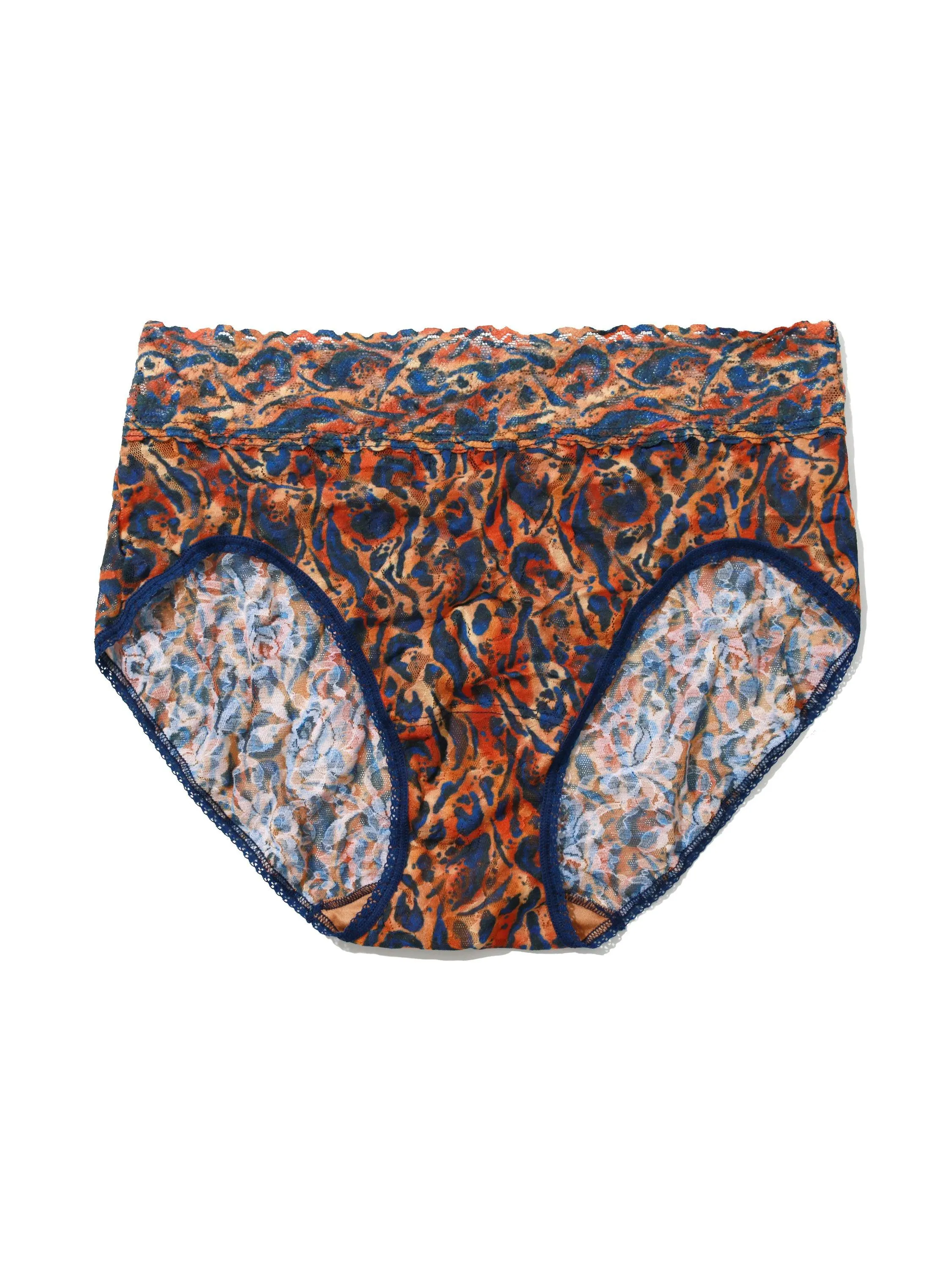 Printed Signature Lace French Brief Wild About Blue Sale sold by Hanky Panky product image thumbnail 3