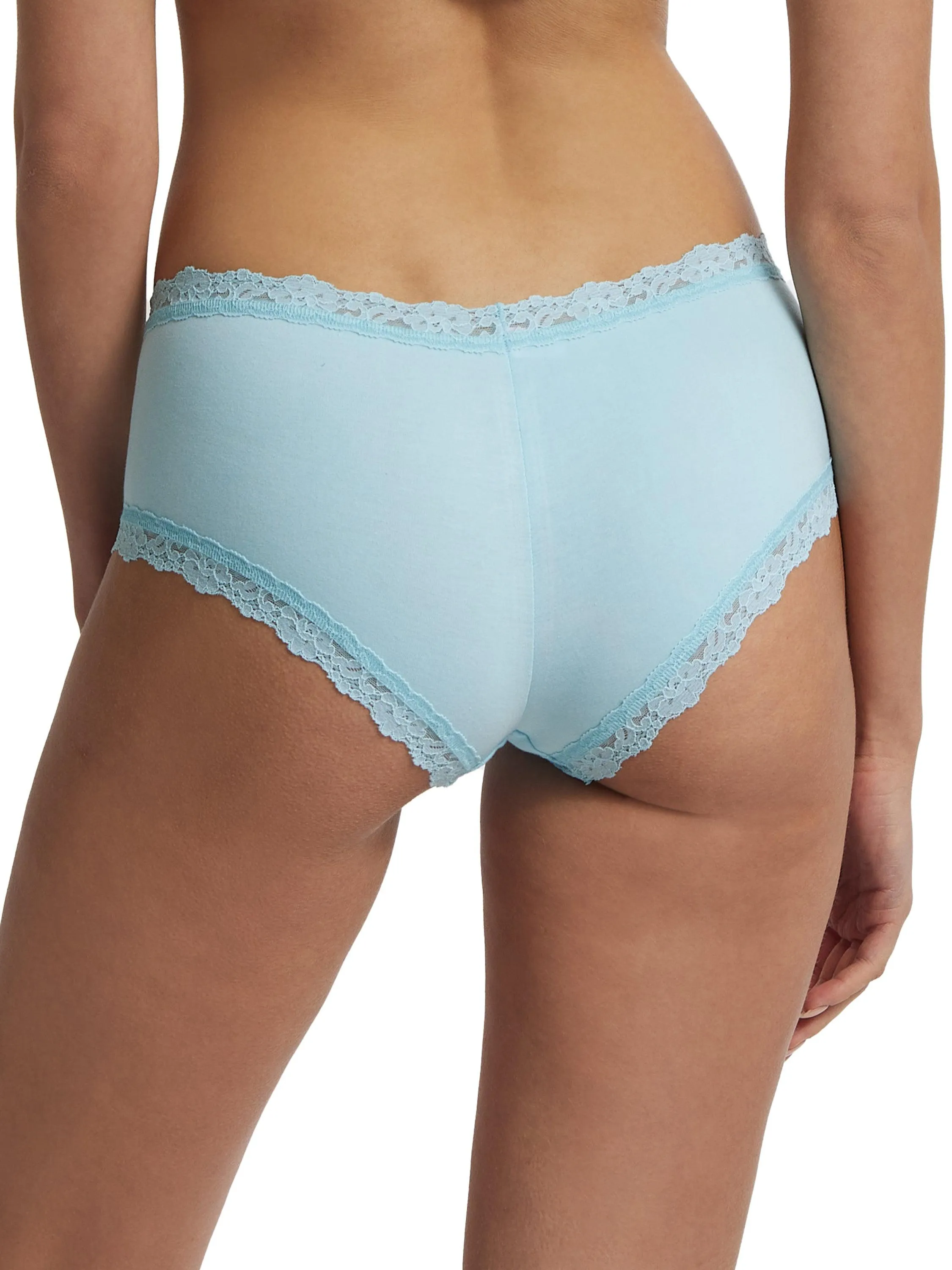 Supima Cotton Boyshort Butterfly Blue Sale sold by Hanky Panky product image thumbnail 3