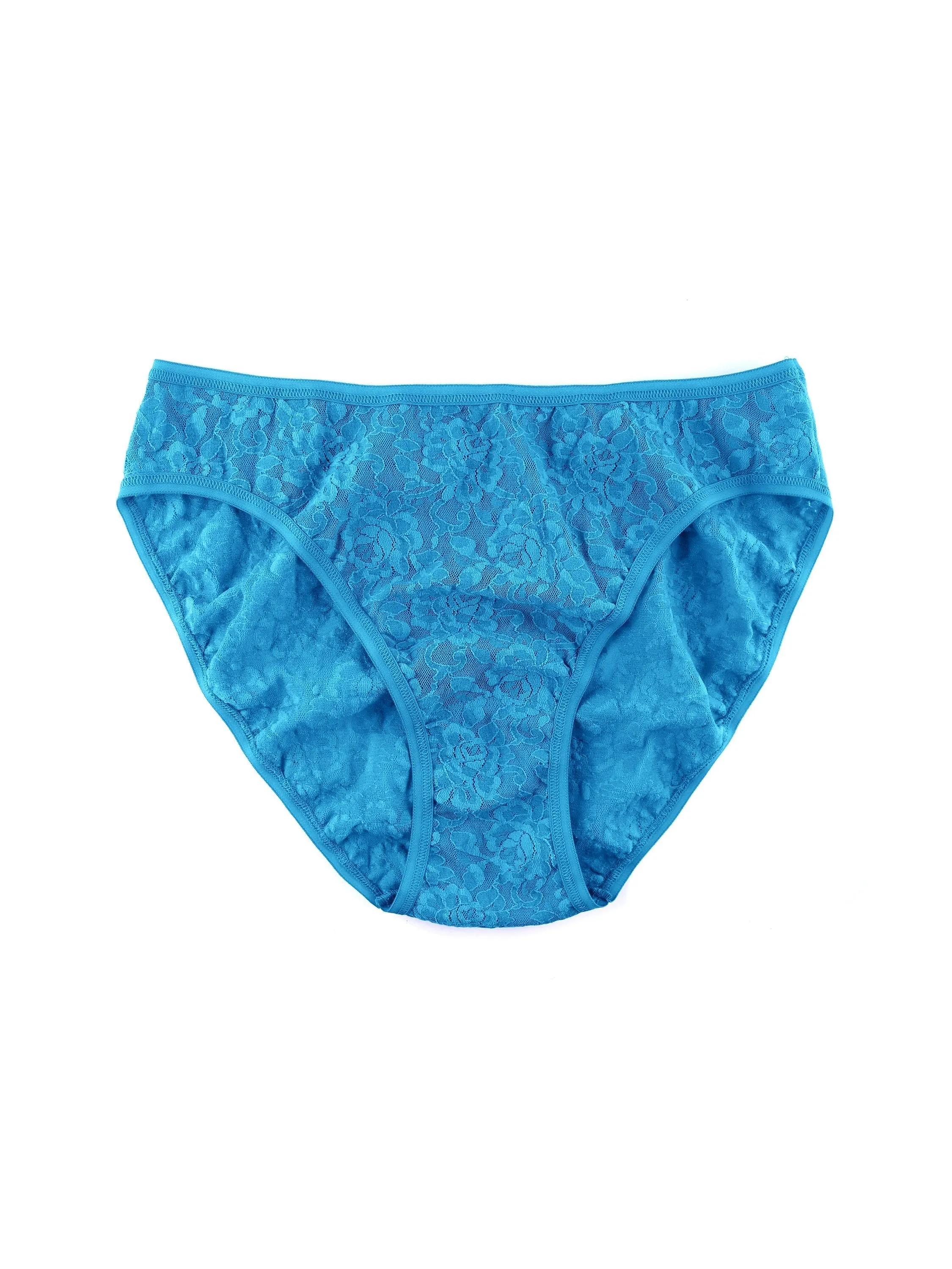 Signature Lace High Cut Brief Kingfisher Blue sold by Hanky Panky product image thumbnail 3