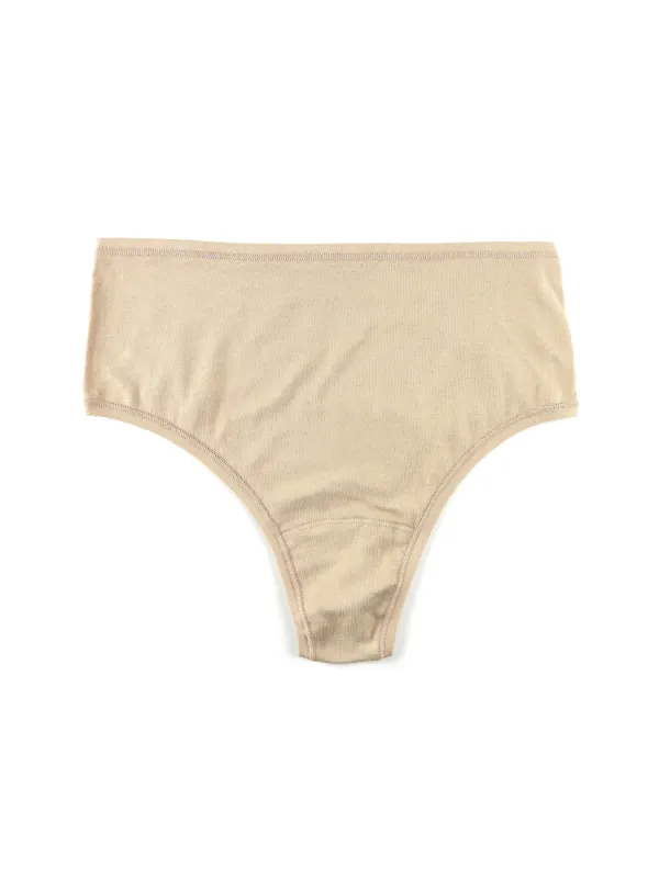 PlayStretch™ High Rise Thong Chai sold by Hanky Panky