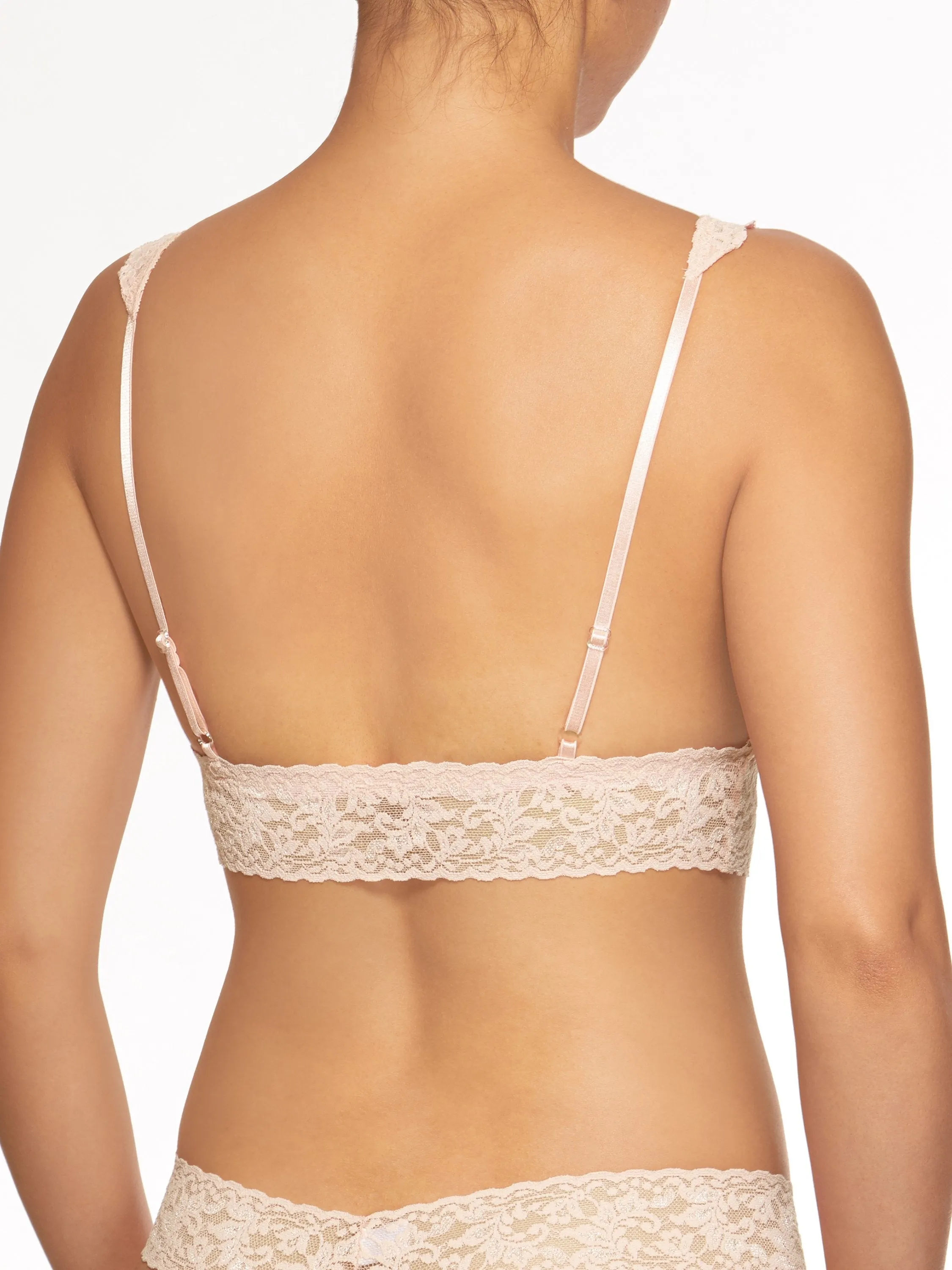 Supima® Cotton Padded Bralette Chai sold by Hanky Panky product image thumbnail 3