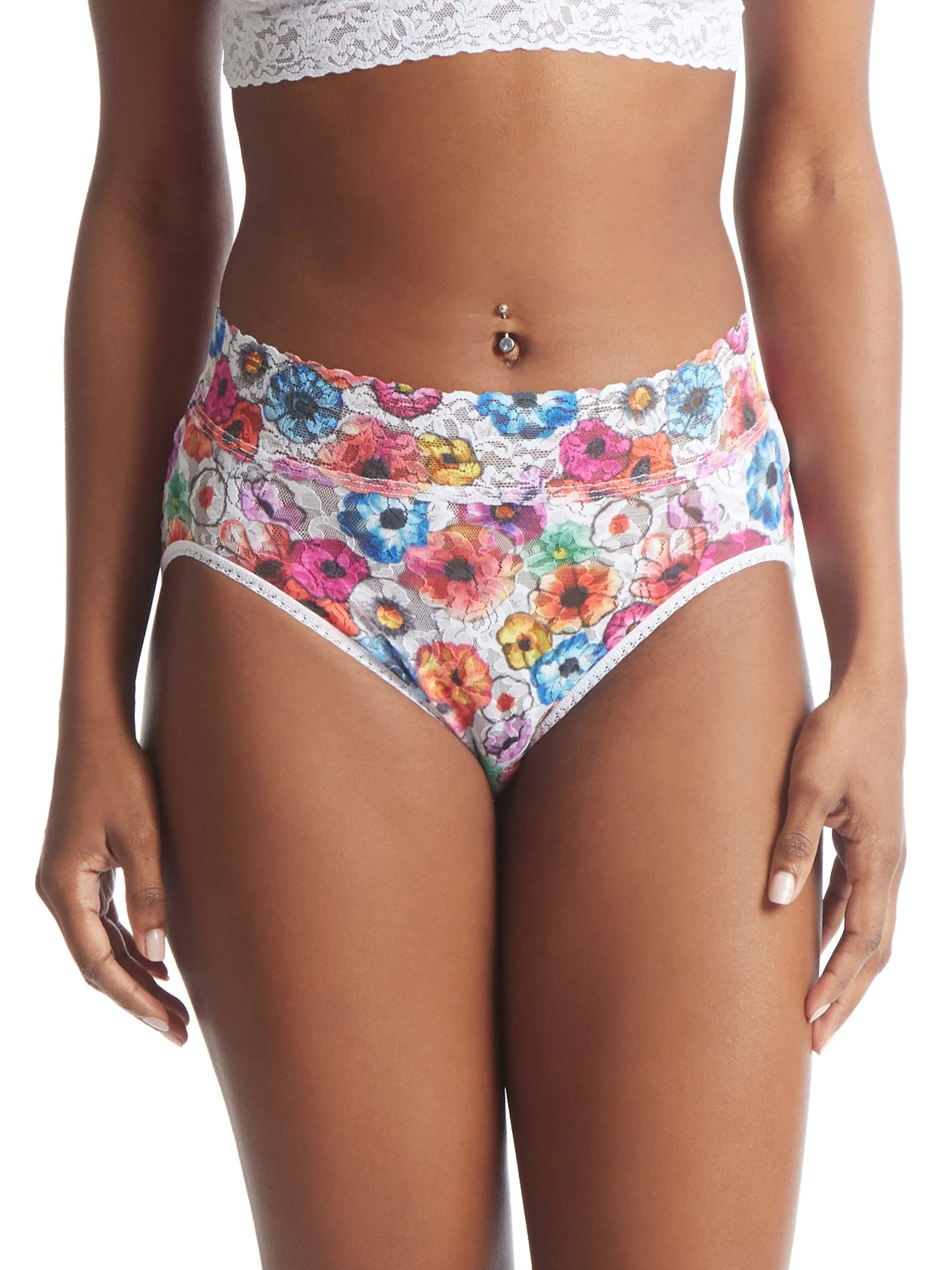 Printed Signature Lace French Brief Linger Awhile Sale sold by Hanky Panky product image thumbnail 2