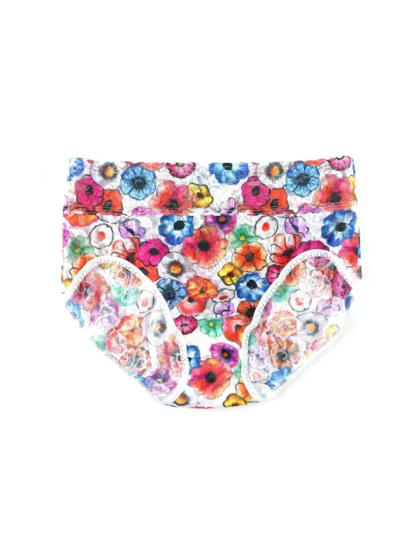 Printed Signature Lace French Brief Linger Awhile Sale sold by Hanky Panky