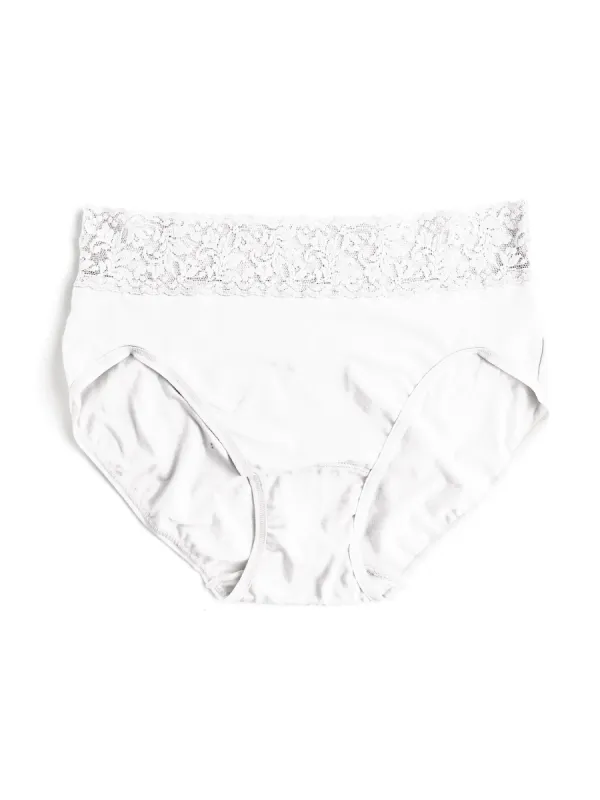 Supima® Cotton French Brief White sold by Hanky Panky