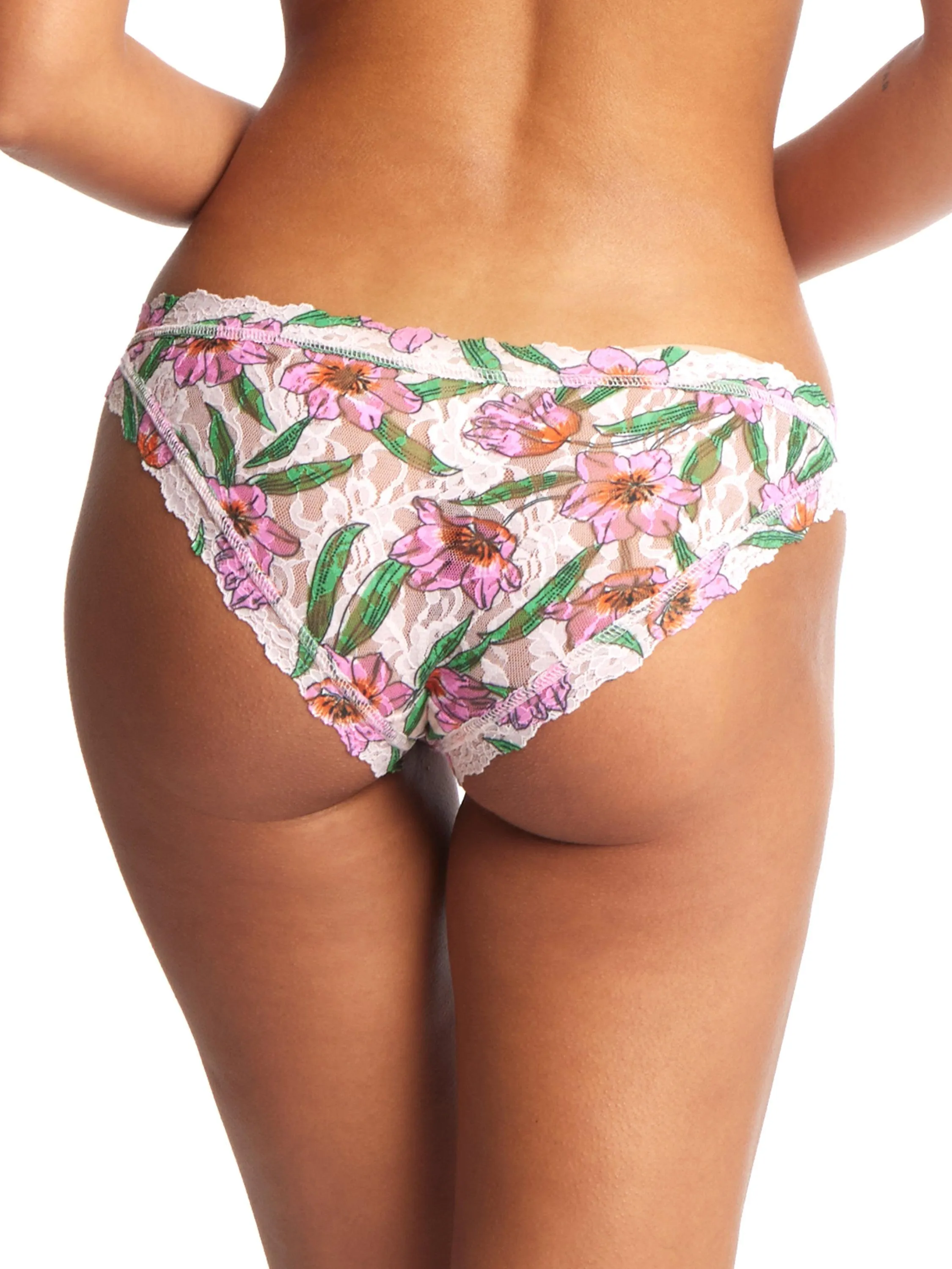 Printed Signature Lace Brazilian Bikini Sale sold by Hanky Panky product image thumbnail 3