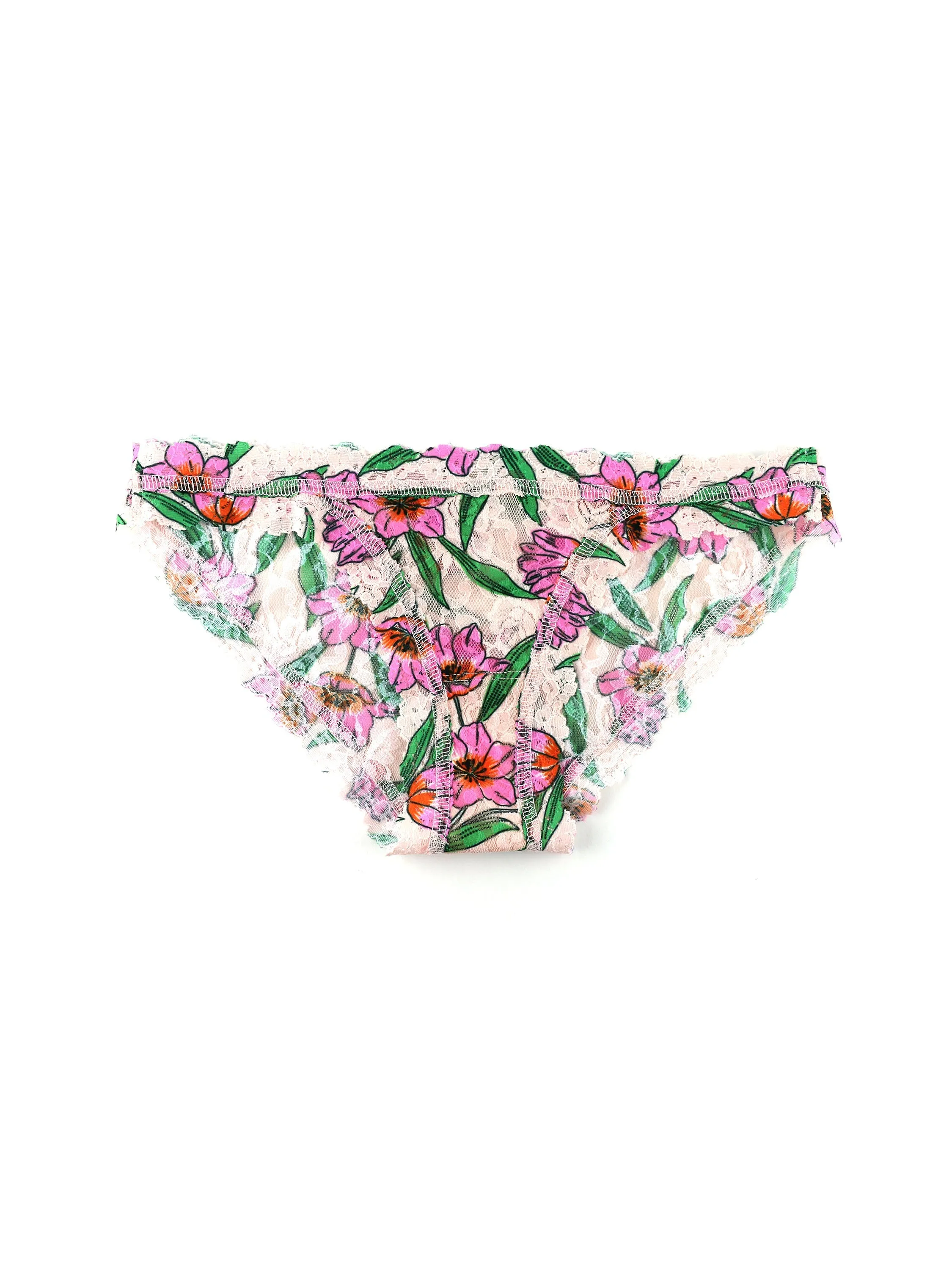 Printed Signature Lace Brazilian Bikini Sale sold by Hanky Panky