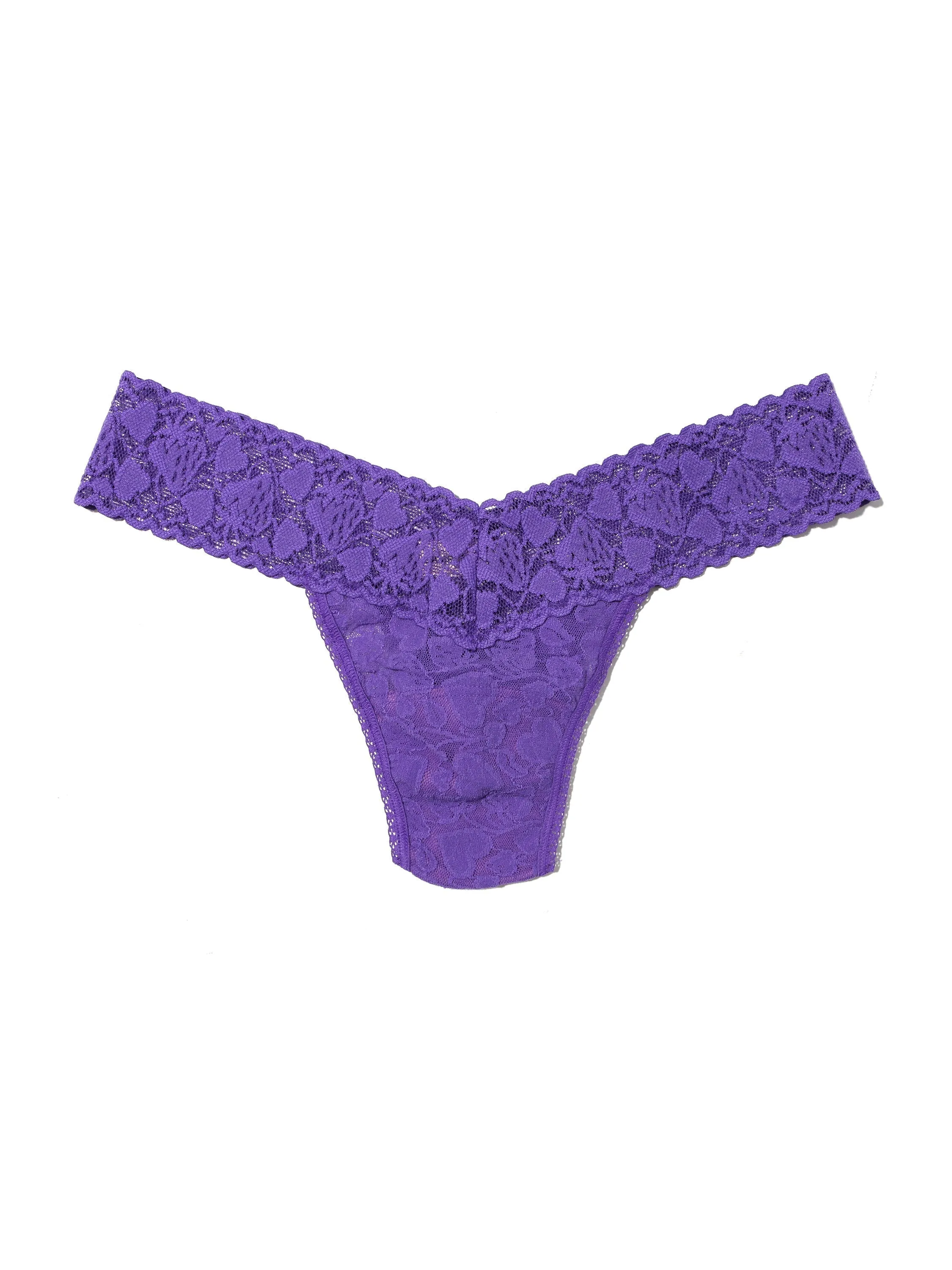 Berry In Love Lowrise Thong Raw Amethyst Purple Sale sold by Hanky Panky product image thumbnail 3