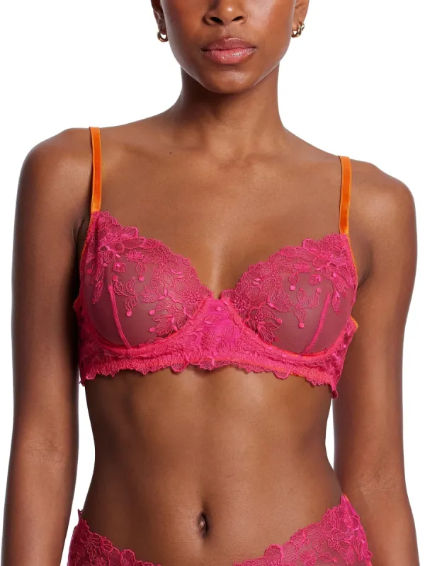 &oh™ In Full Bloom Underwire Bra Kiss Me Pink Sale sold by Hanky Panky