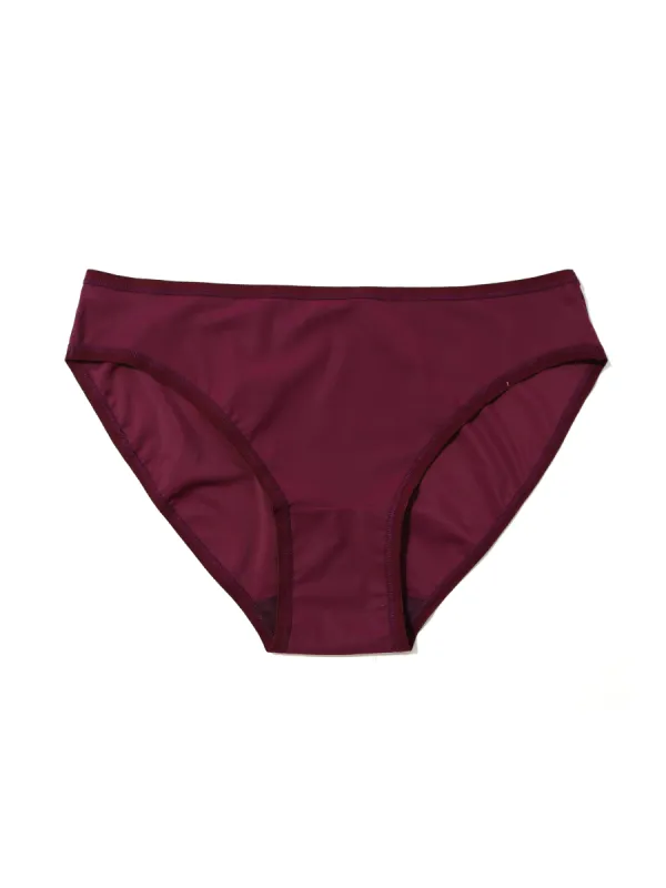 BreatheSoft™ Bikini Dried Cherry Red Sale sold by Hanky Panky