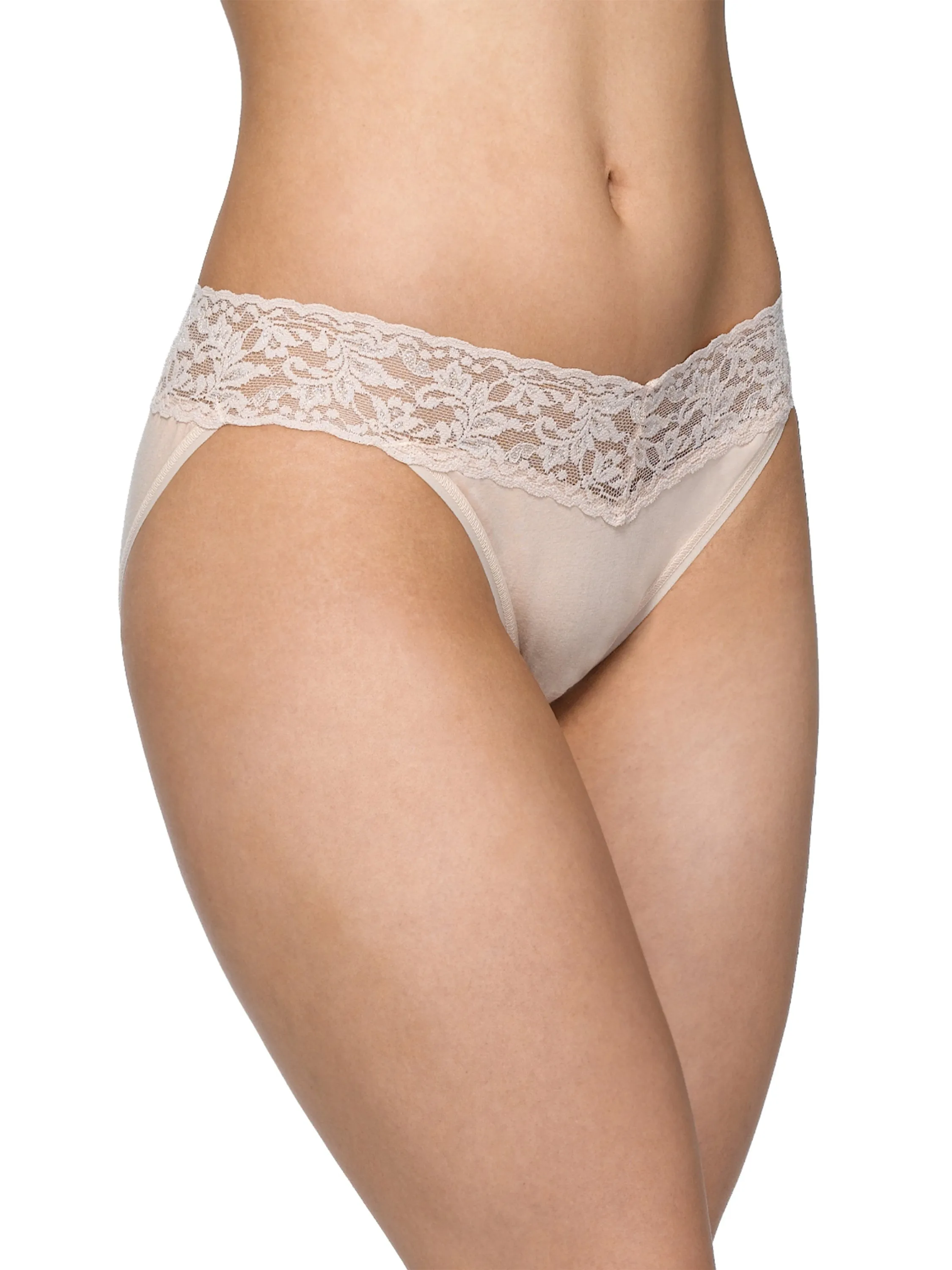 Supima® Cotton V-kini Chai sold by Hanky Panky