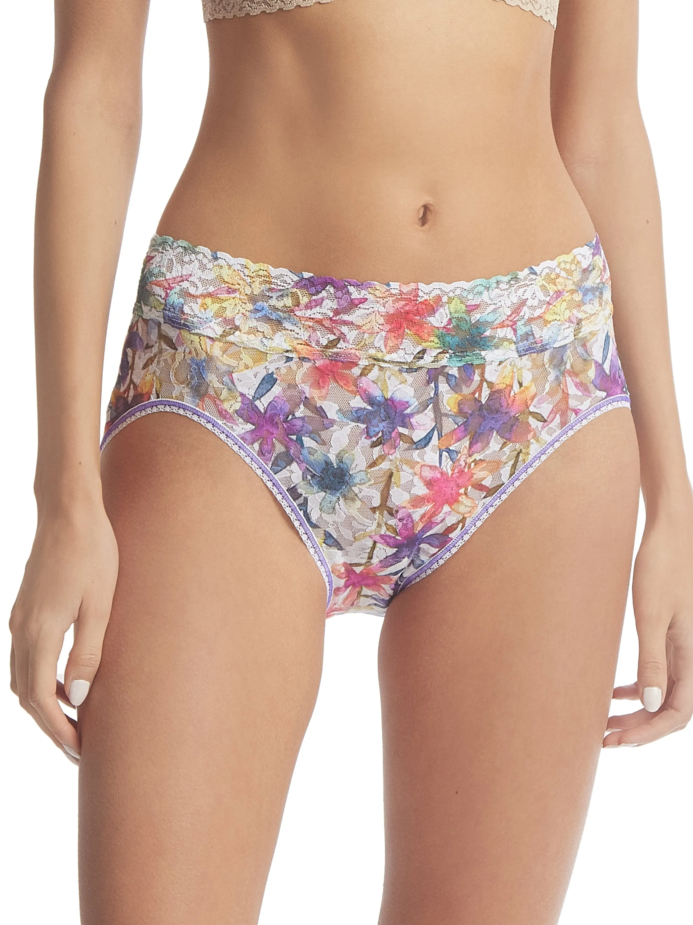 Printed Signature Lace French Brief Still Blooming Sale sold by Hanky Panky product image thumbnail 3